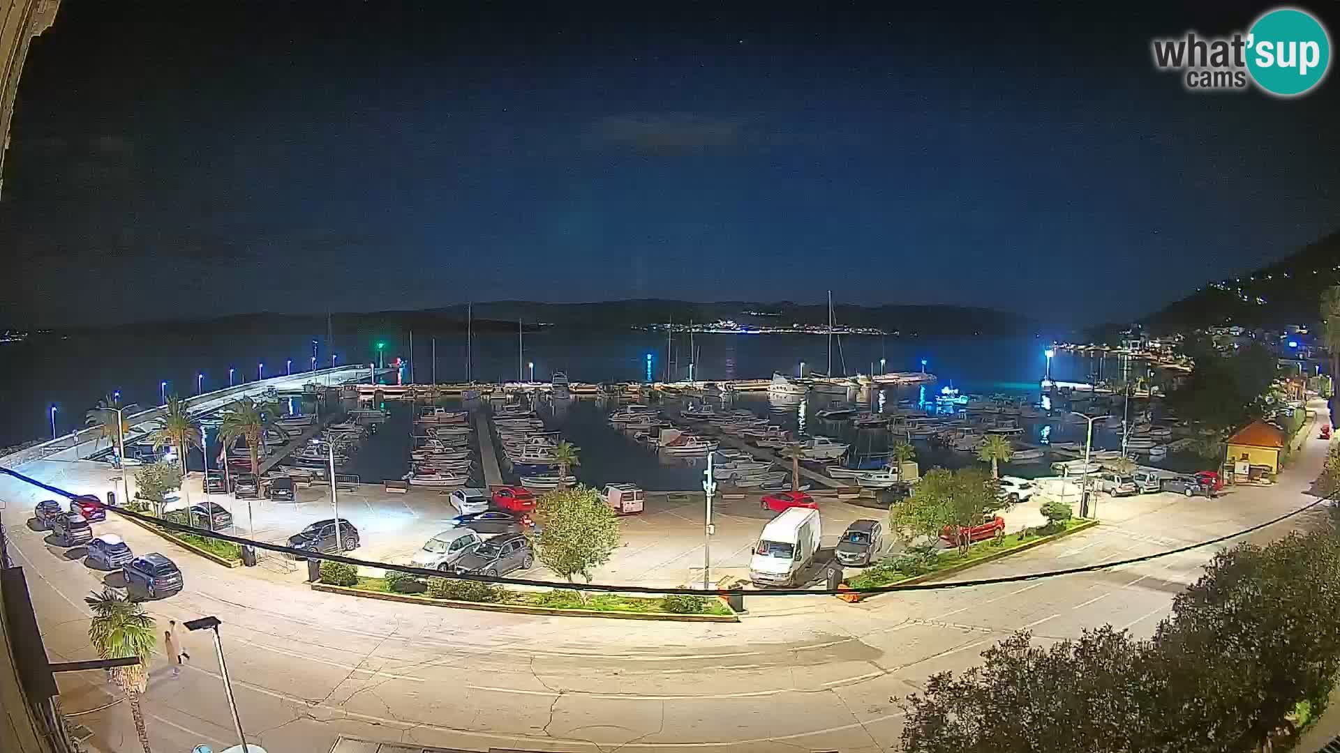 Webcam Orebić Riva – Ferry to Korčula Live