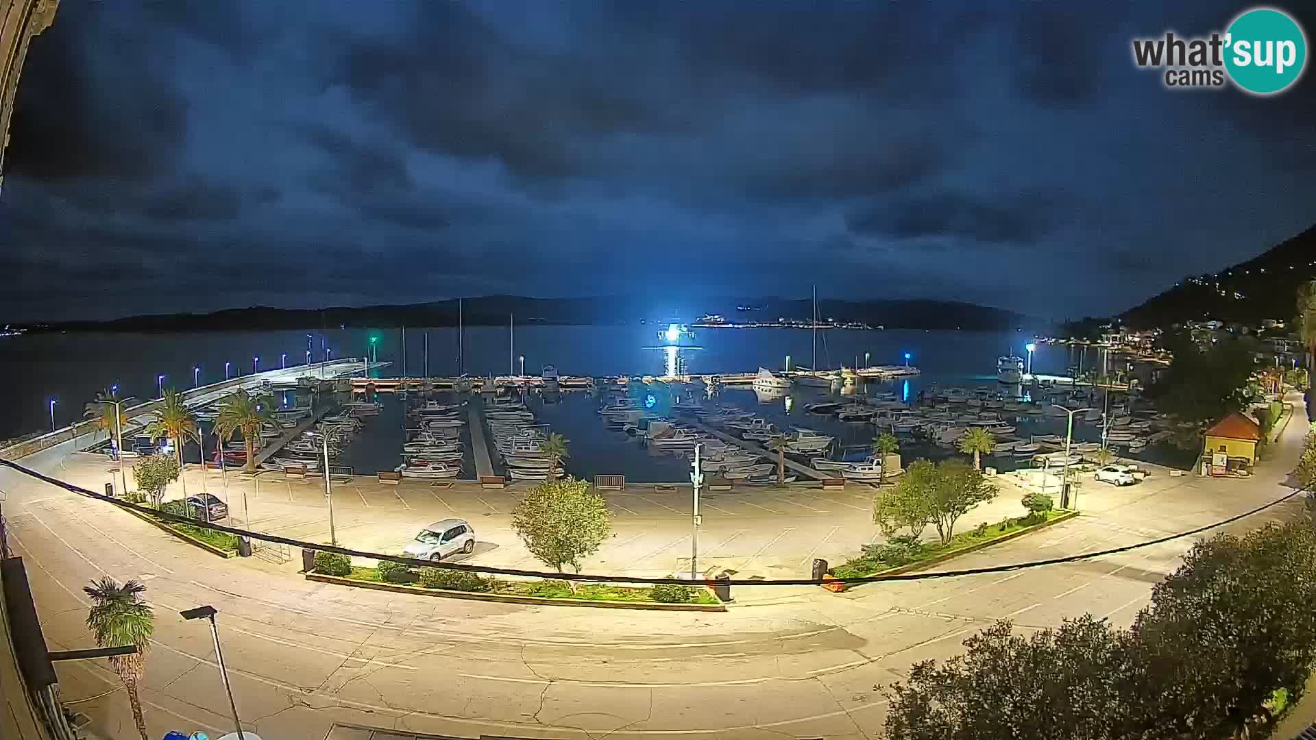 Webcam Orebić Uferpromenade – Fähre nach Korčula Live