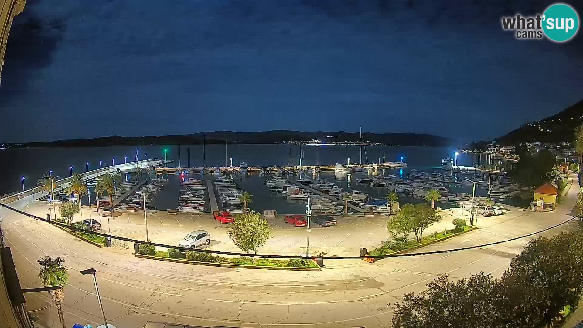 Webcam Orebić Riva – Ferry a Korčula en vivo