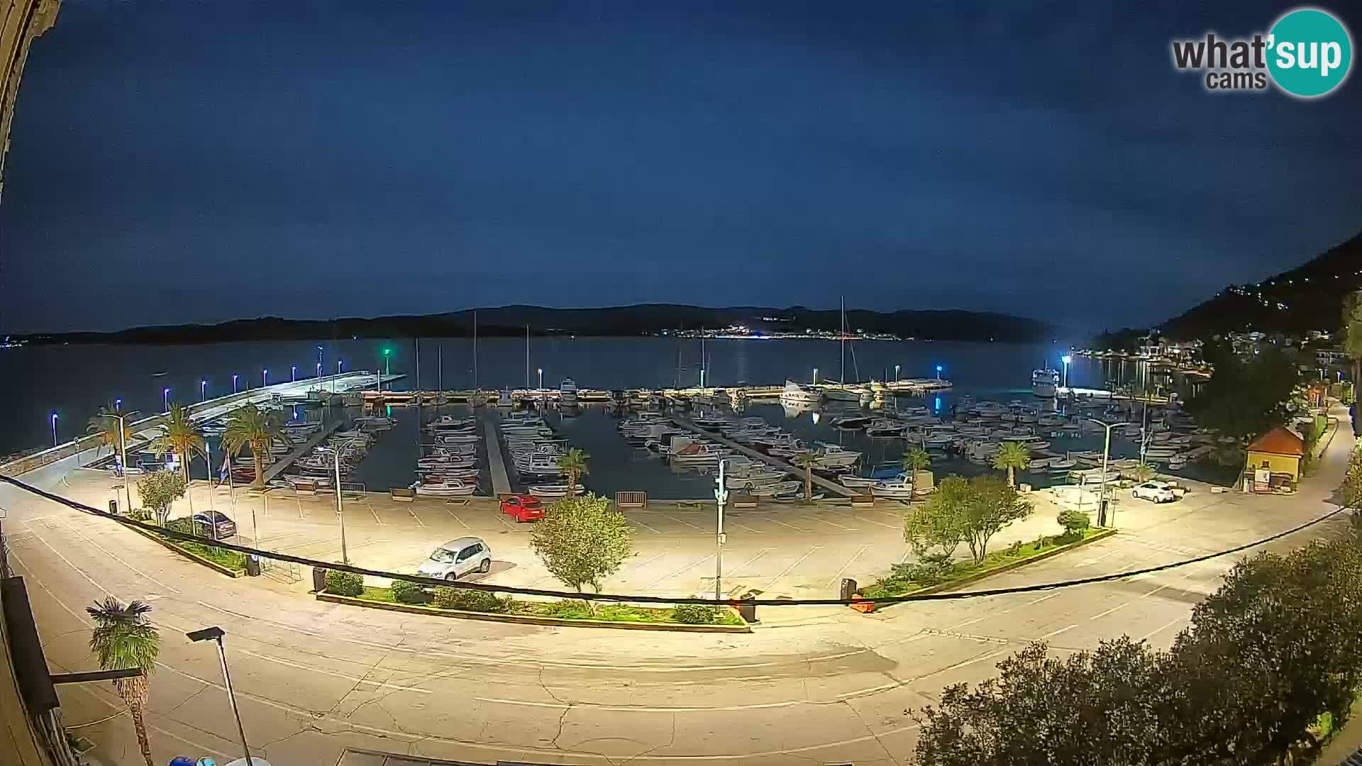 Webcam Orebić Riva – Ferry a Korčula en vivo