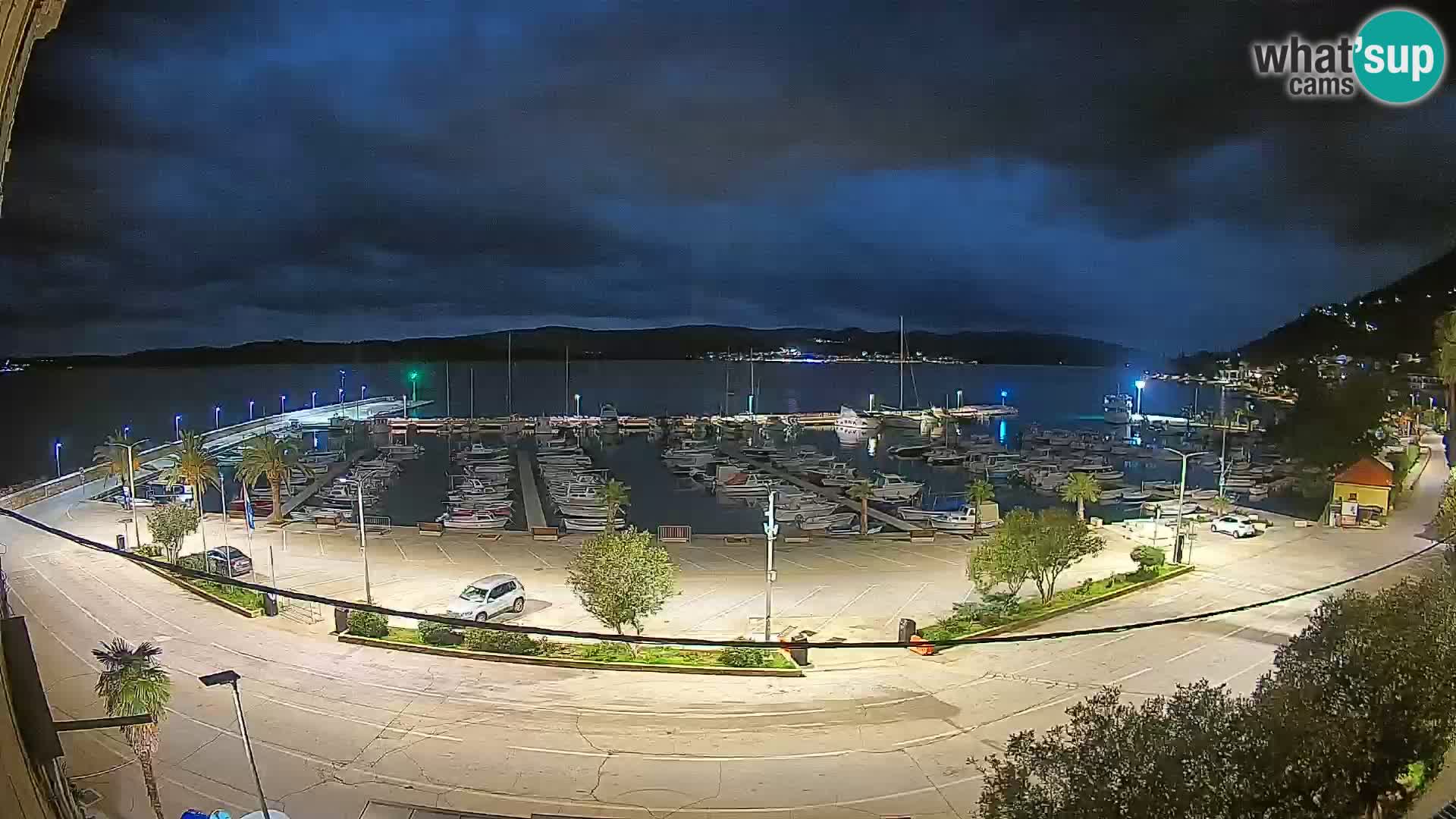 Webcam Orebić Riva – Ferry to Korčula Live