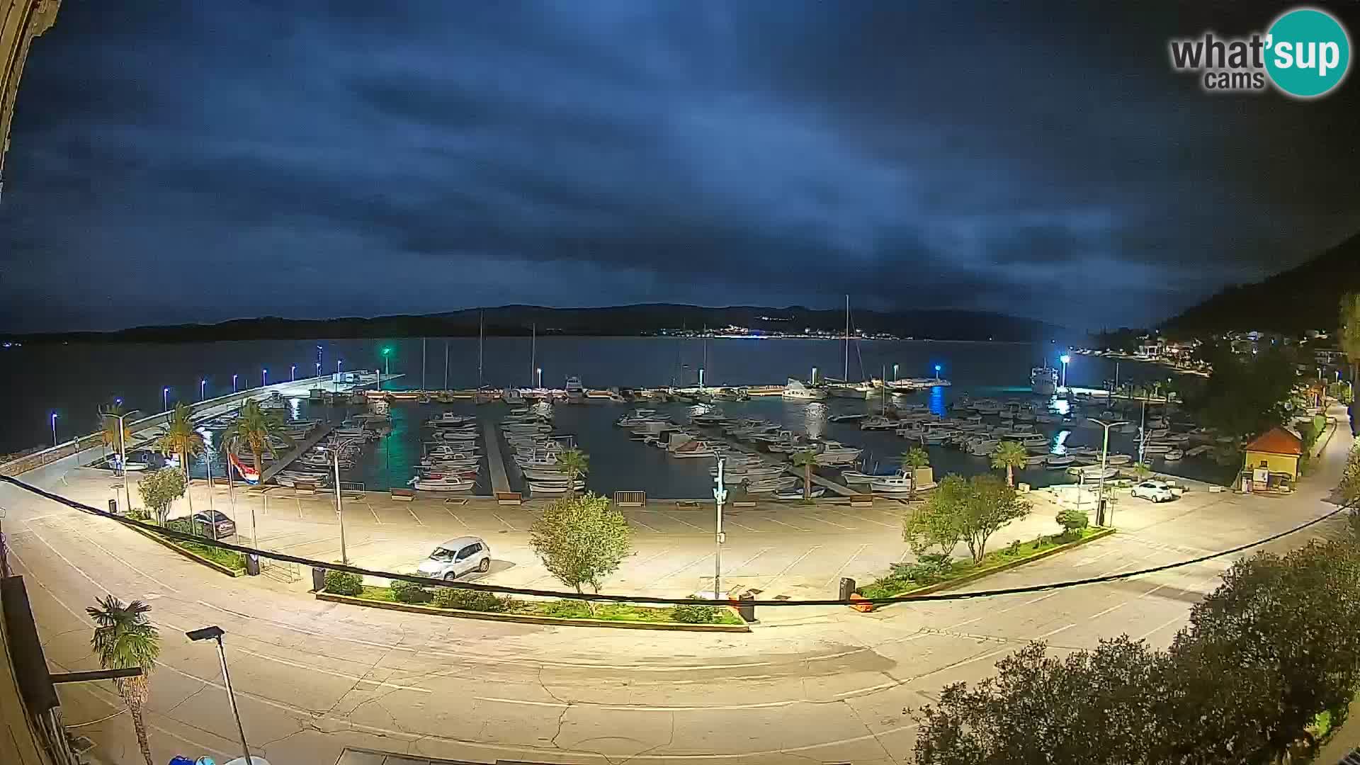 Webcam Orebić Riva – Ferry a Korčula en vivo