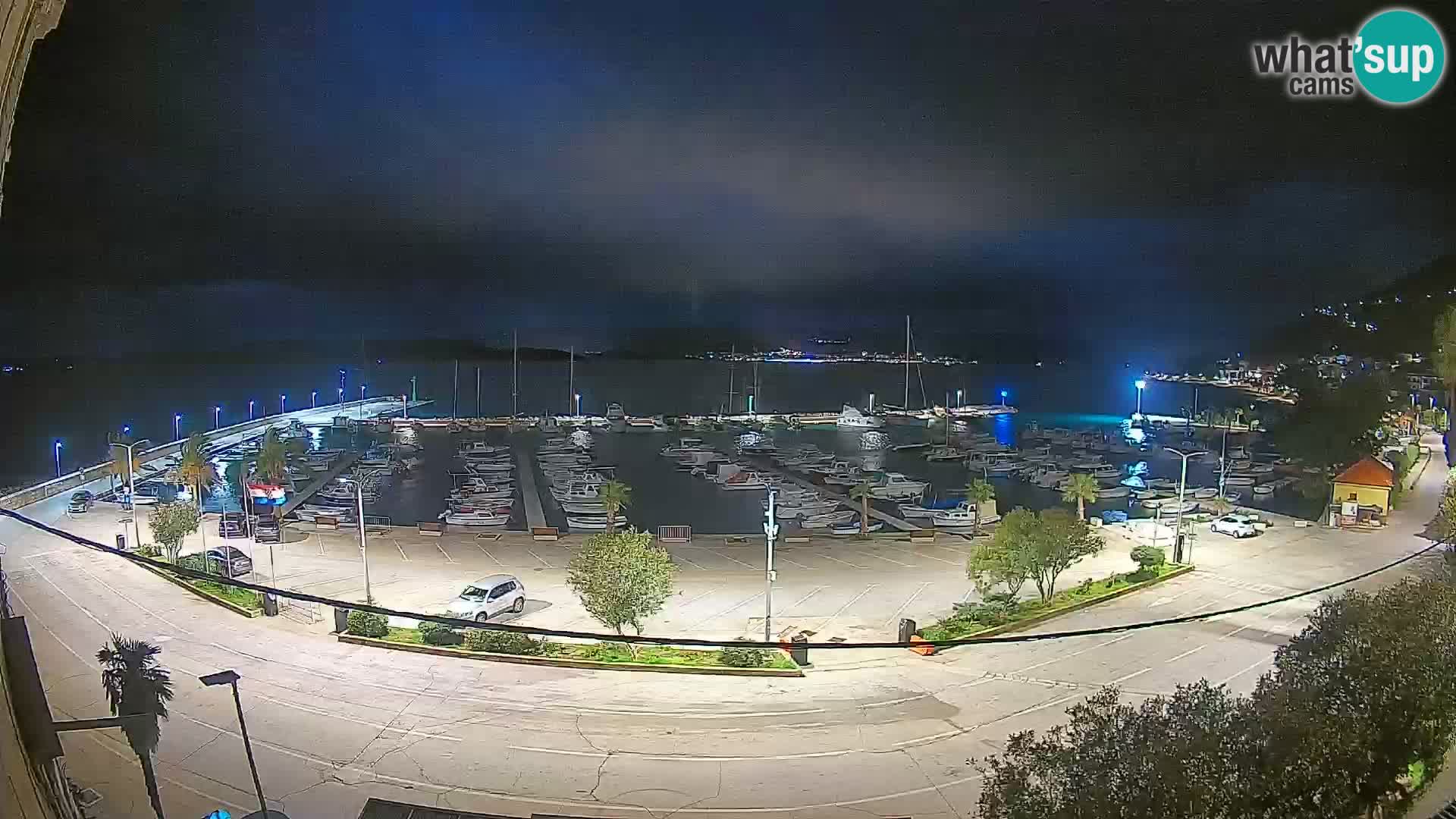 Webcam Orebić Riva – Ferry to Korčula Live