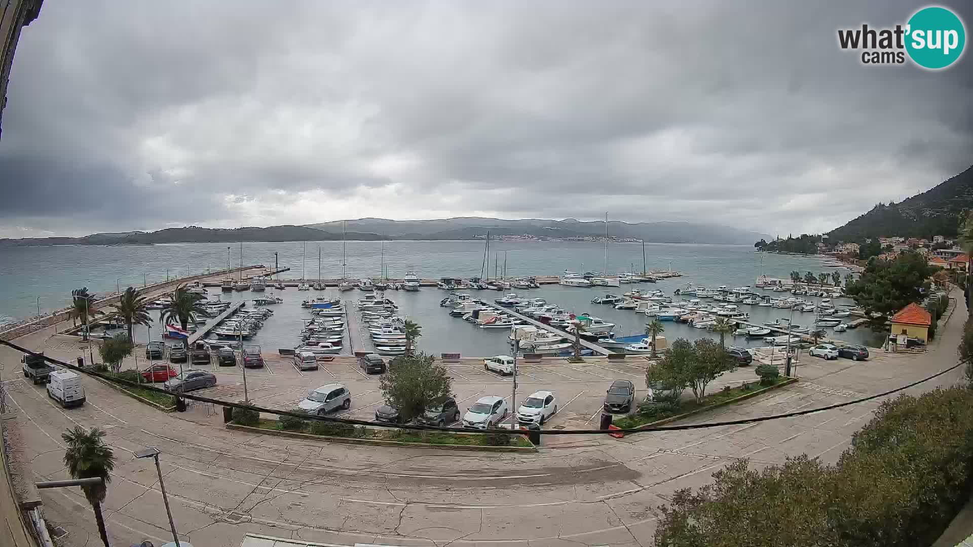 Web kamera Orebić Riva – Trajekt za Korčulu uživo