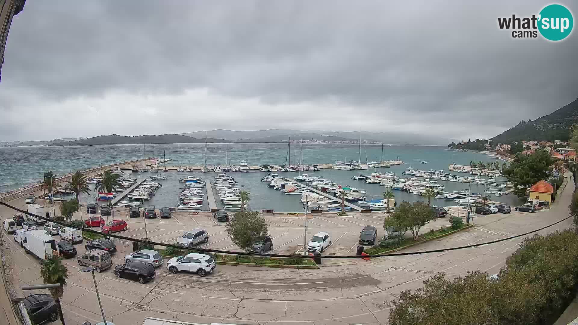 Webcam Orebić Riva – Ferry to Korčula Live