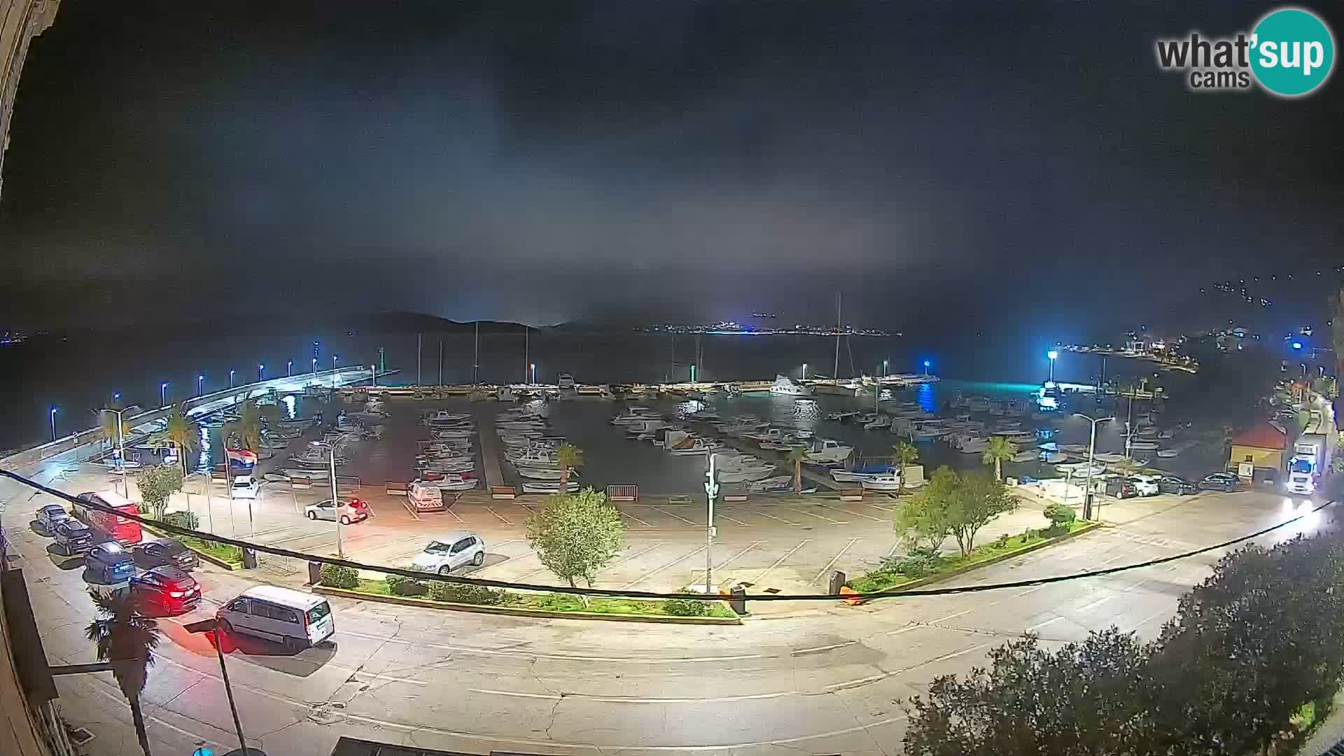 Spletna kamera Orebić Riva – Trajekt za Korčulo v živo