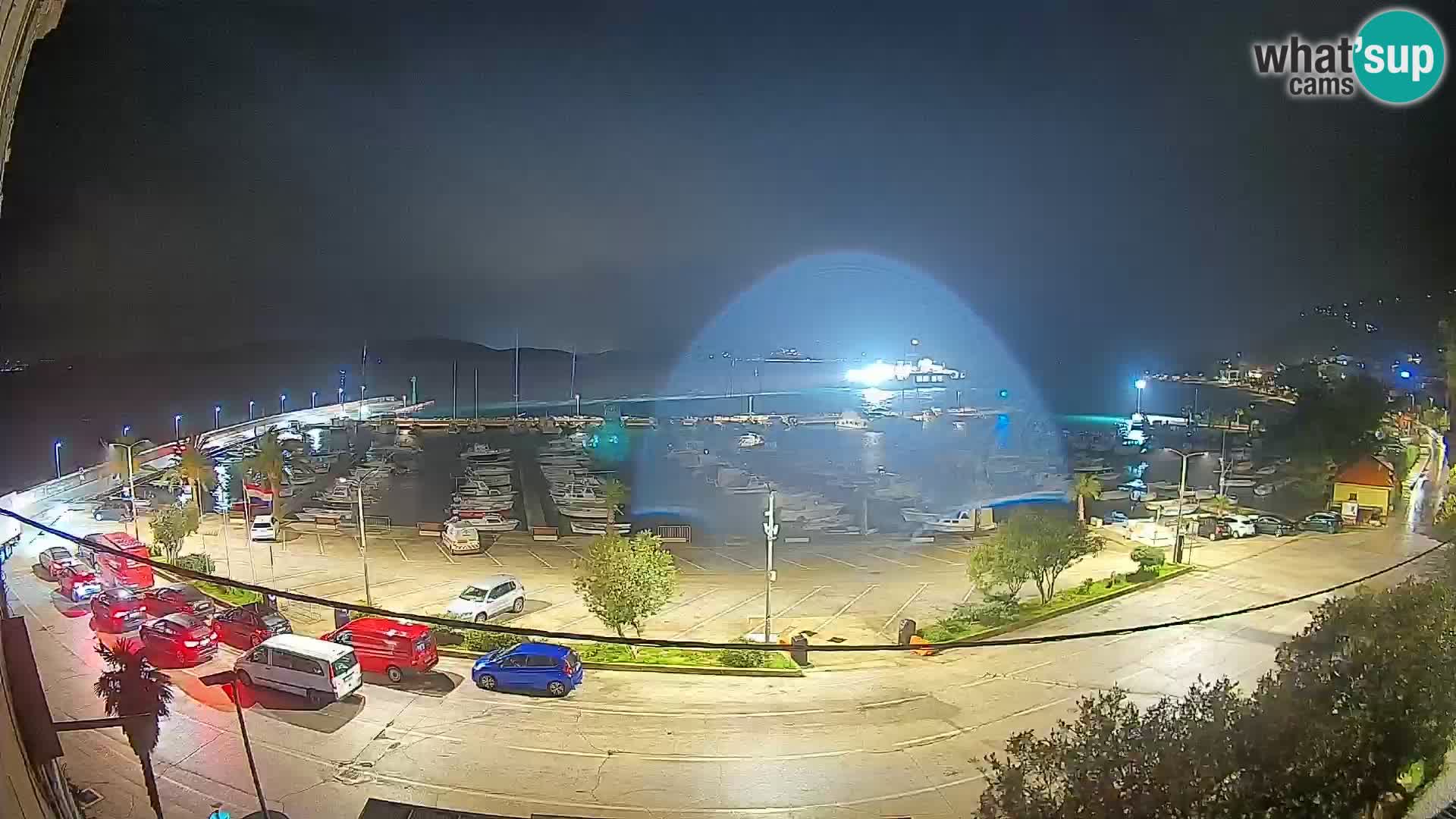 Webcam Orebić Riva – Ferry a Korčula en vivo