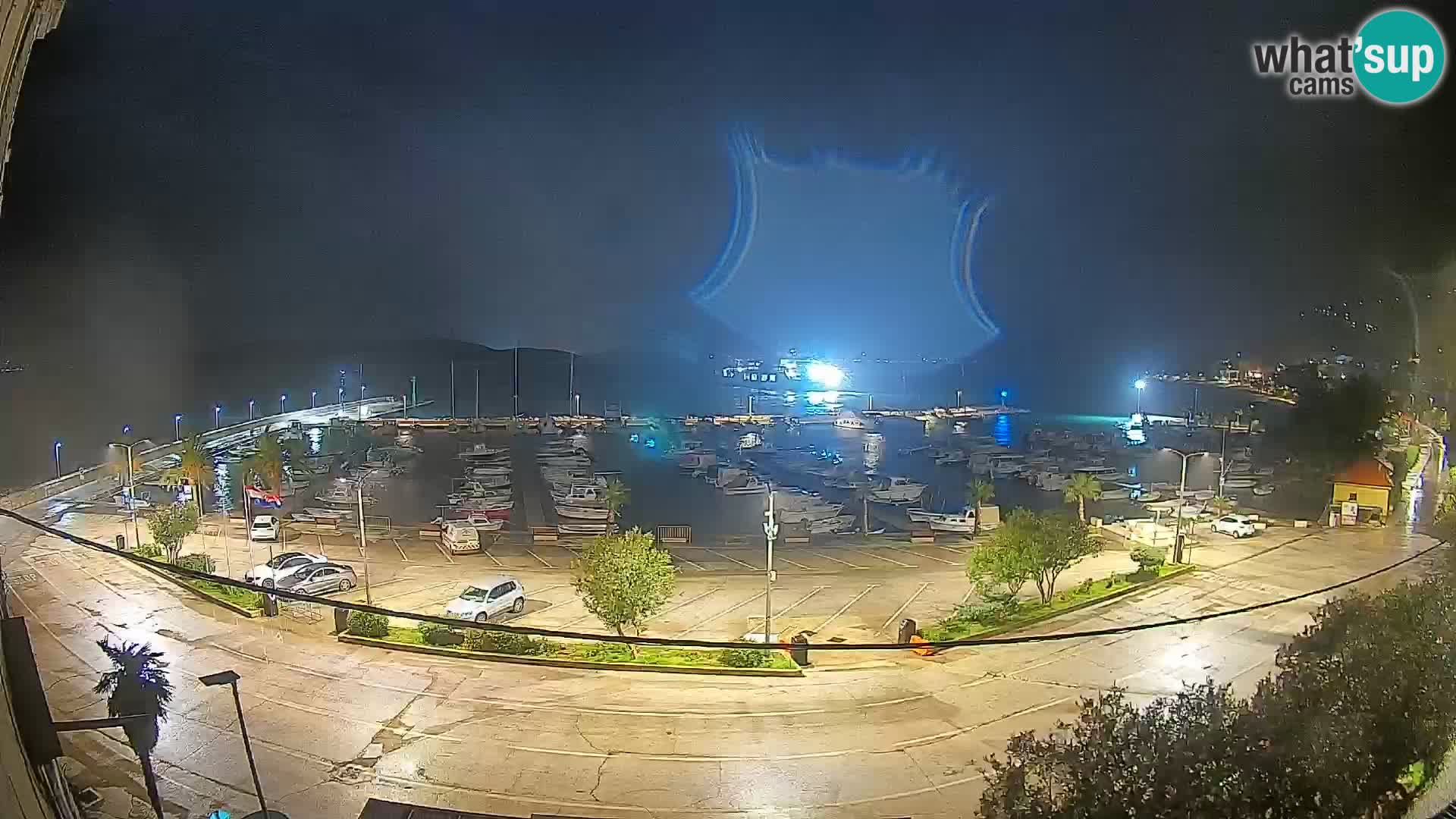 Webcam Orebić Riva – Ferry to Korčula Live