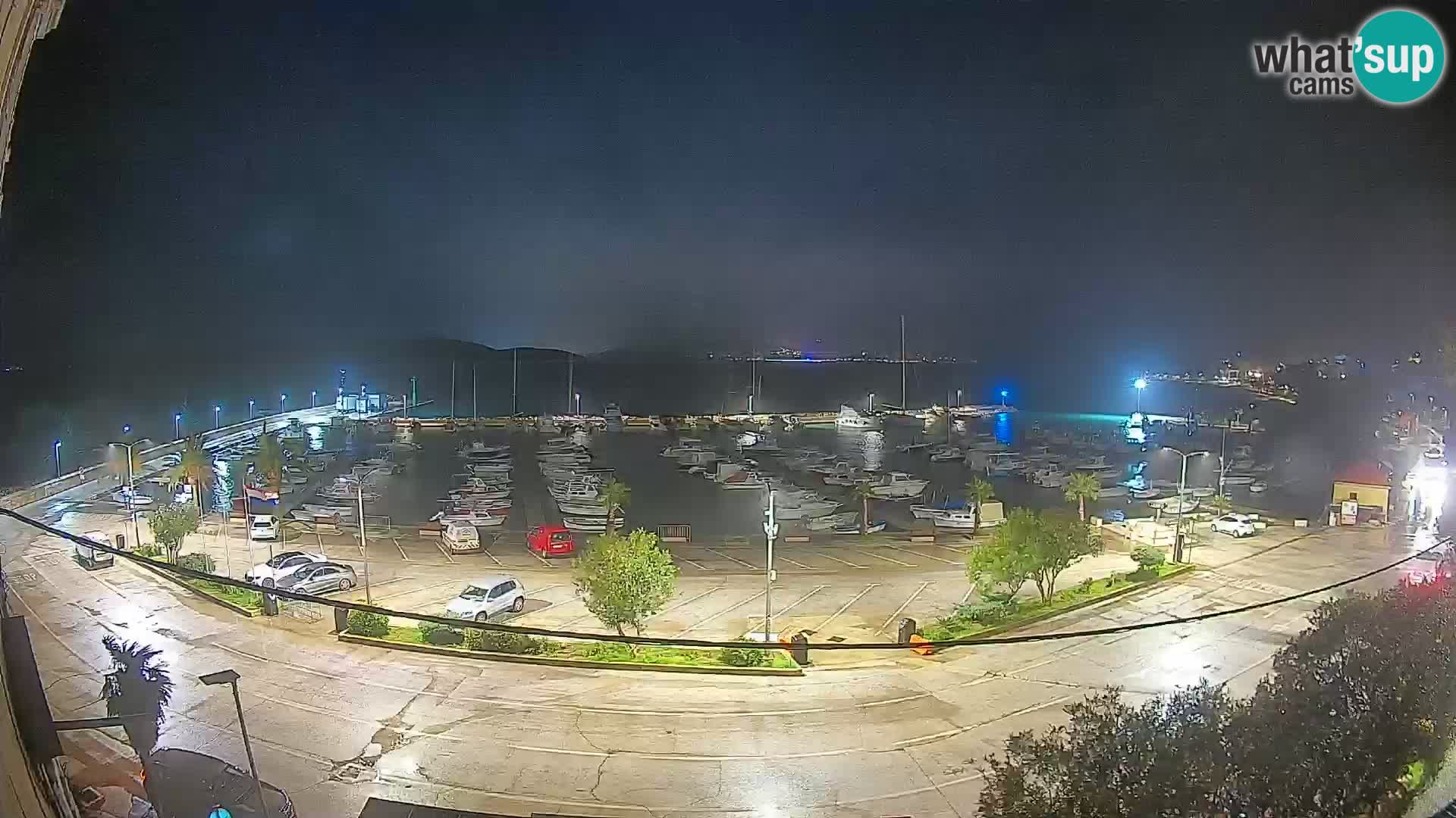 Spletna kamera Orebić Riva – Trajekt za Korčulo v živo