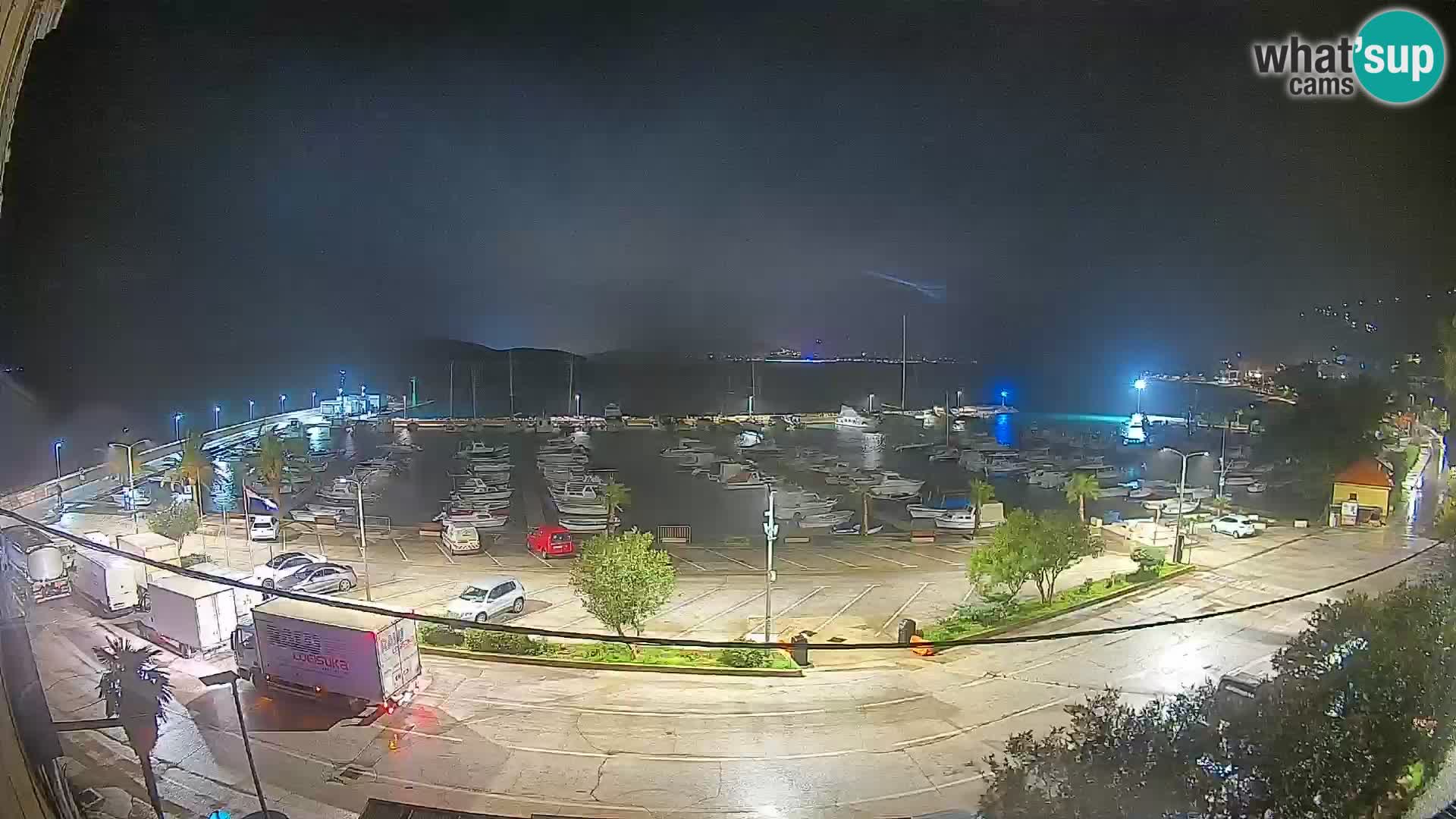 Webcam Orebić Uferpromenade – Fähre nach Korčula Live