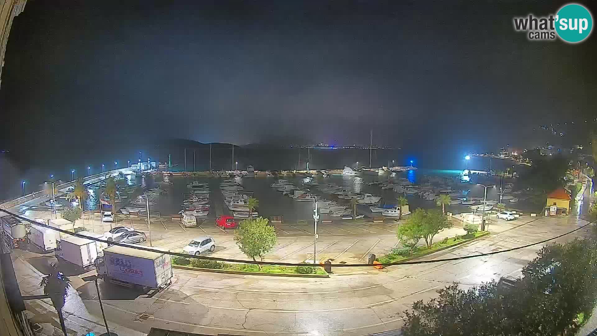 Webcam Orebić Riva – Ferry vers Korčula en direct