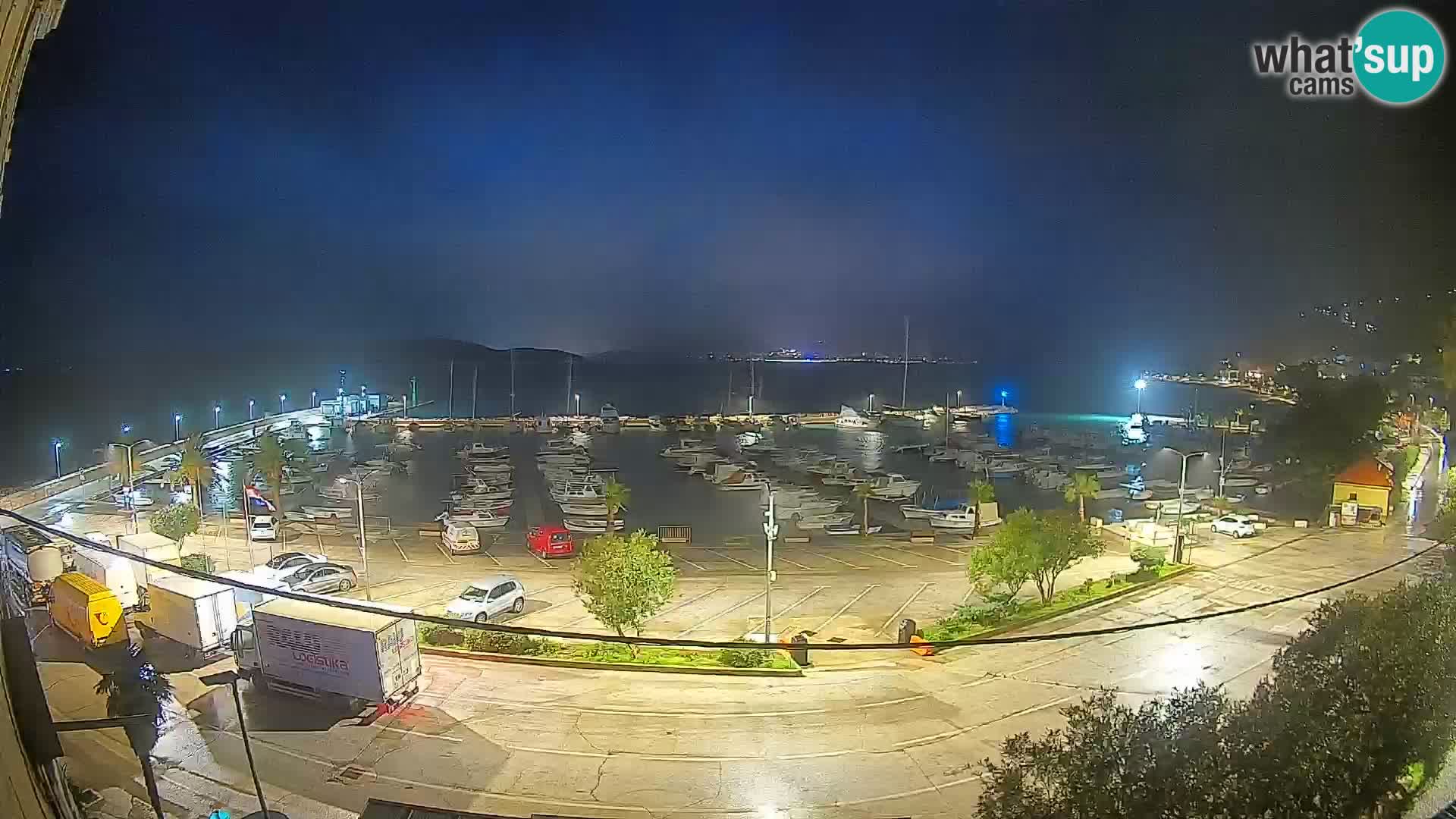 Webcam Orebić Uferpromenade – Fähre nach Korčula Live