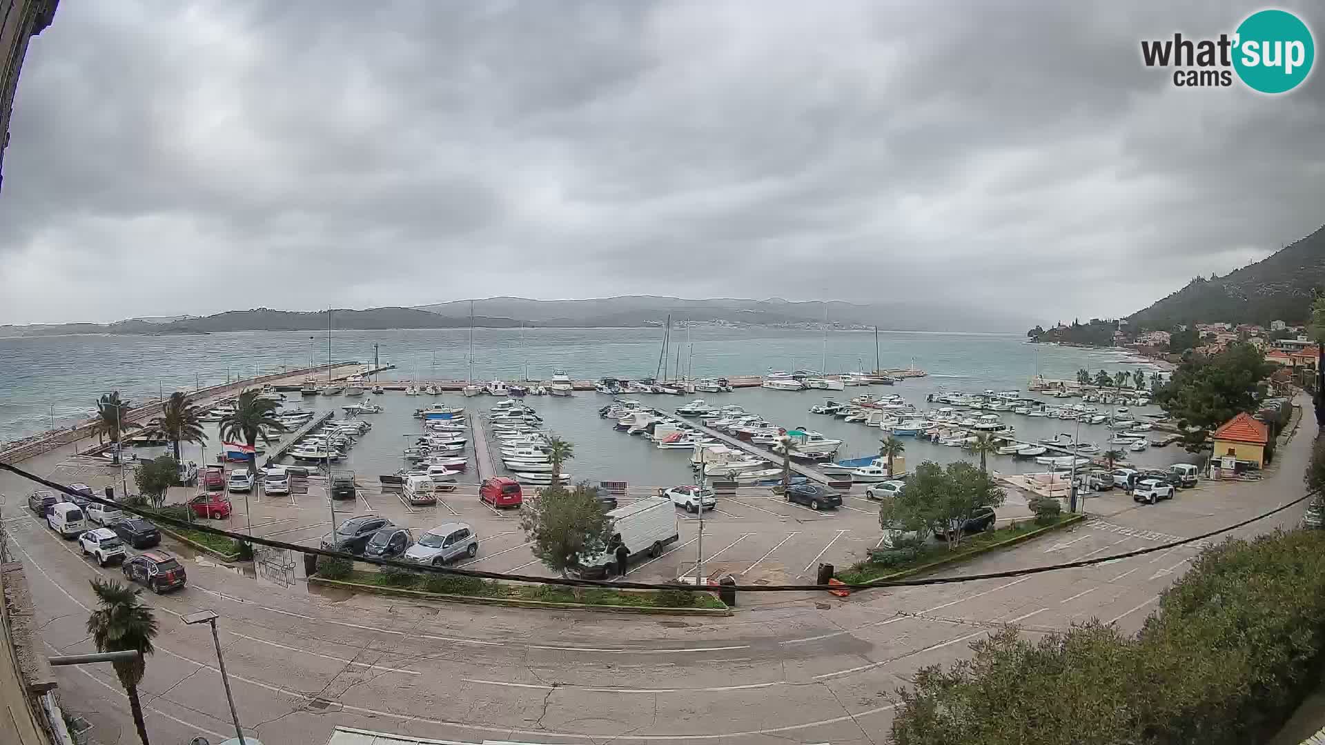 Webcam Orebić Riva – Ferry to Korčula Live