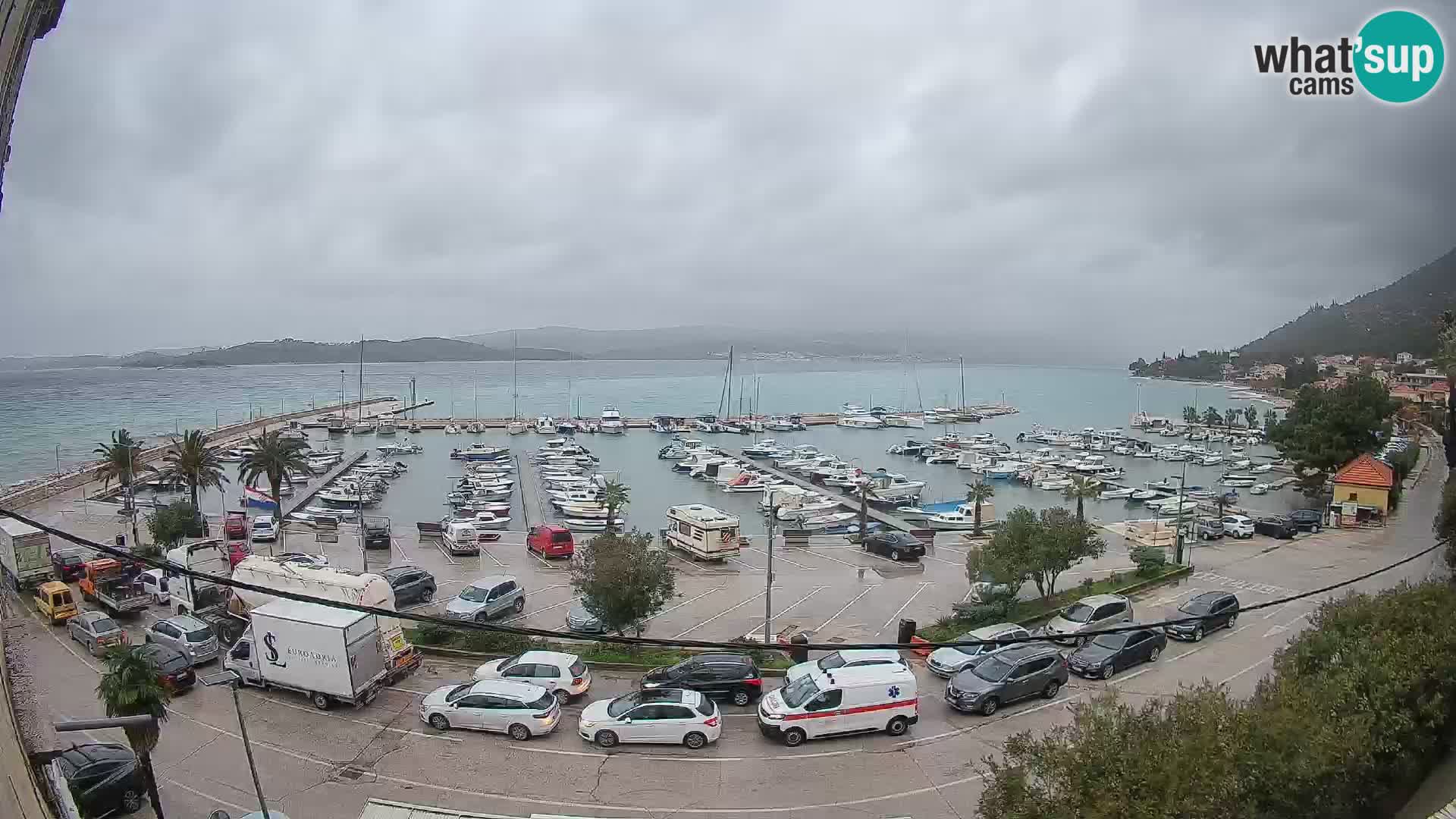 Webcam Orebić Riva – Ferry vers Korčula en direct