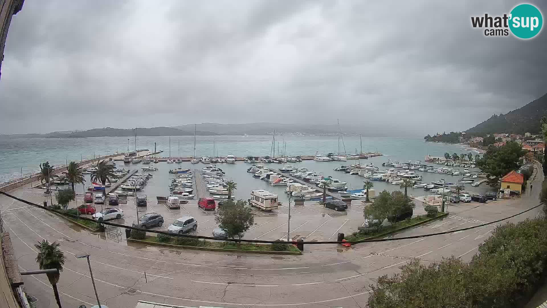 Webcam Orebić Riva – Ferry a Korčula en vivo