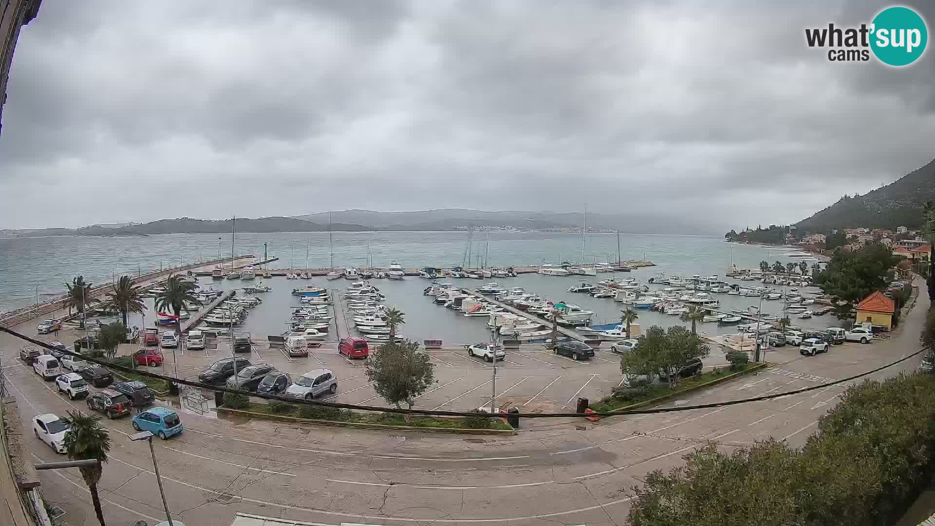 Webcam Orebić Uferpromenade – Fähre nach Korčula Live