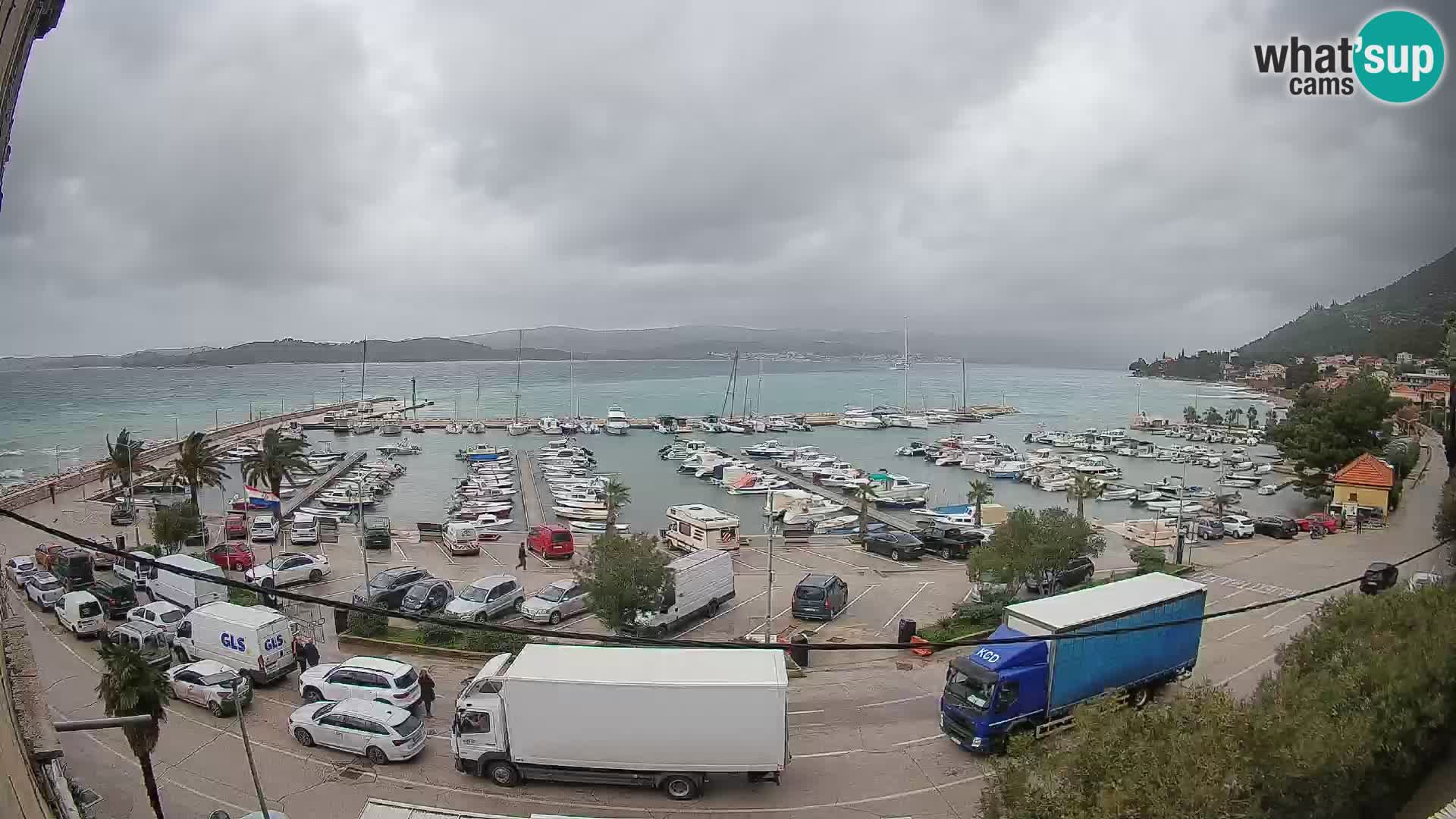 Webcam Orebić Riva – Ferry to Korčula Live