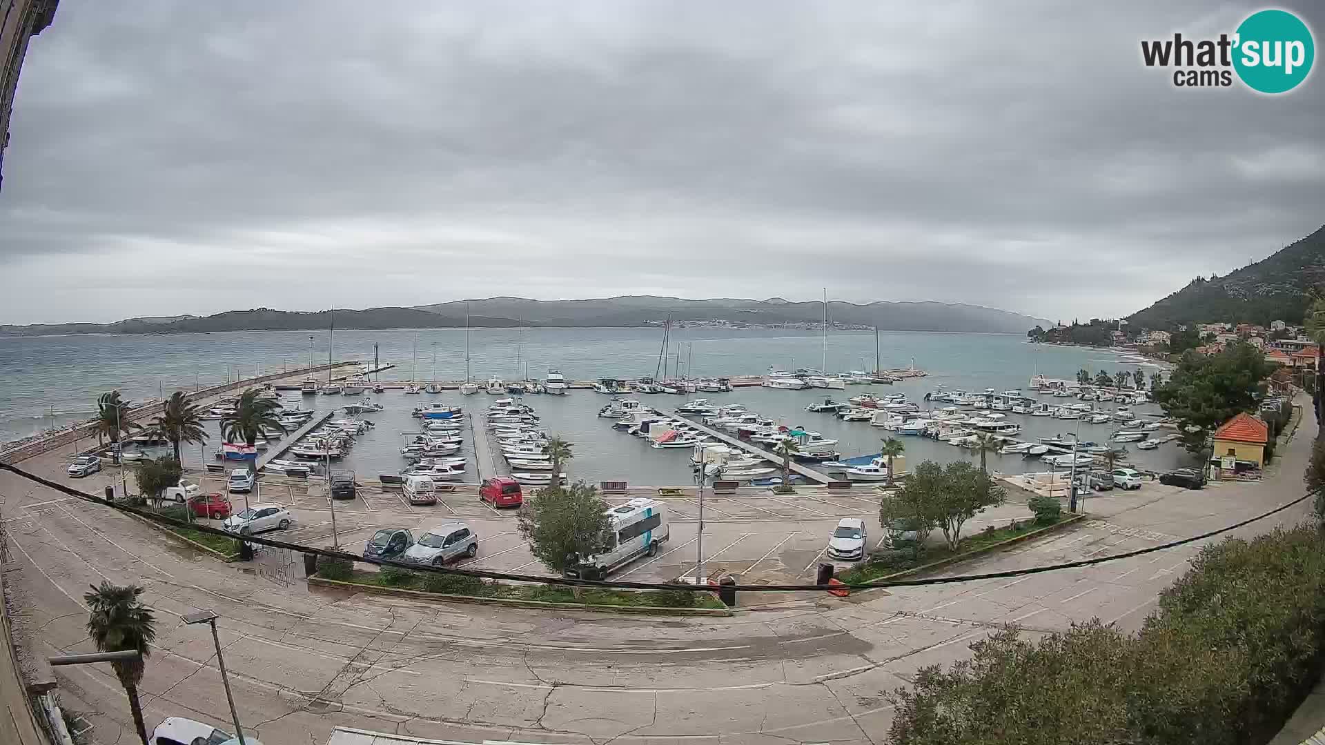 Web kamera Orebić Riva – Trajekt za Korčulu uživo