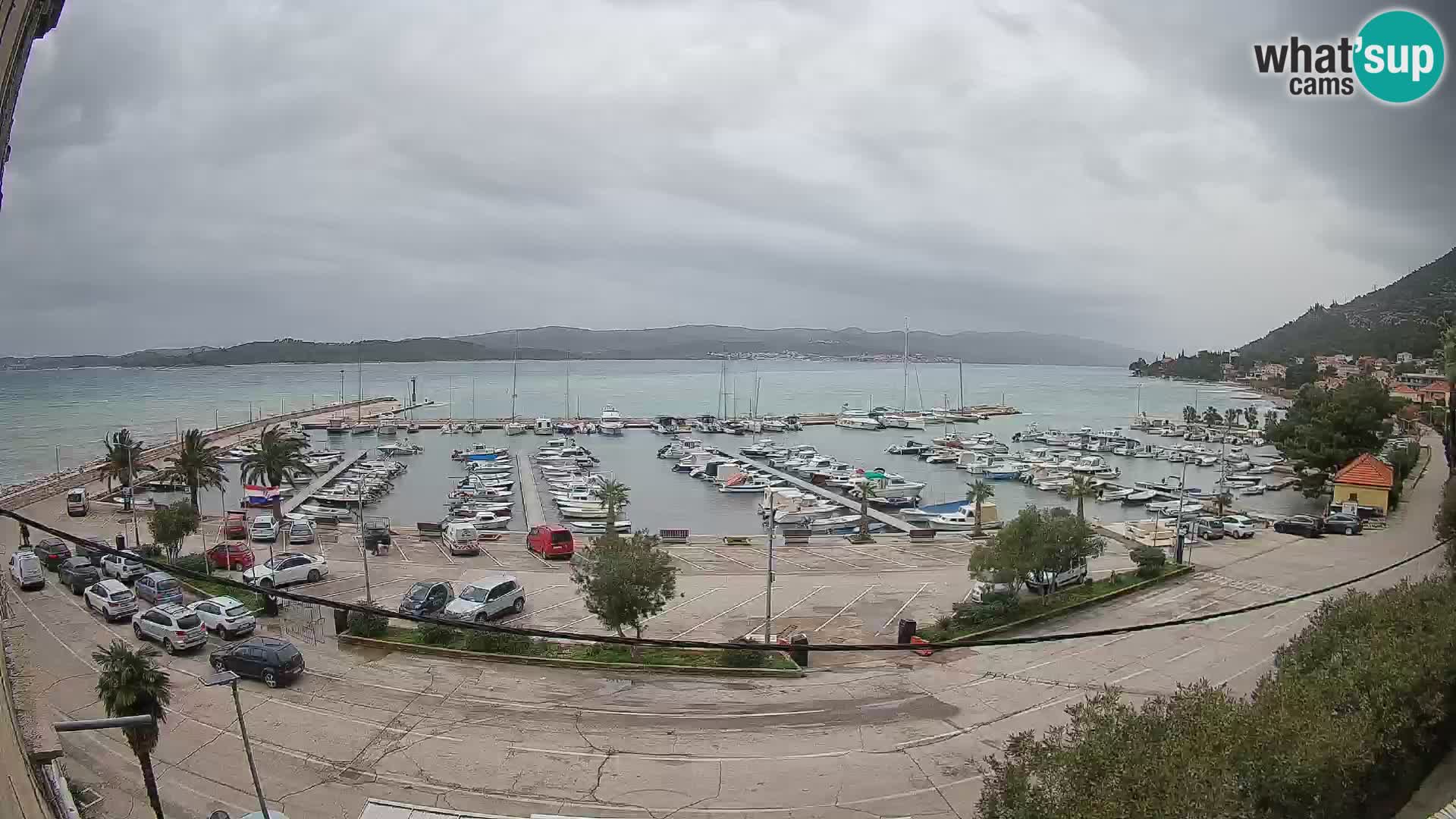 Webcam Orebić Riva – Ferry vers Korčula en direct