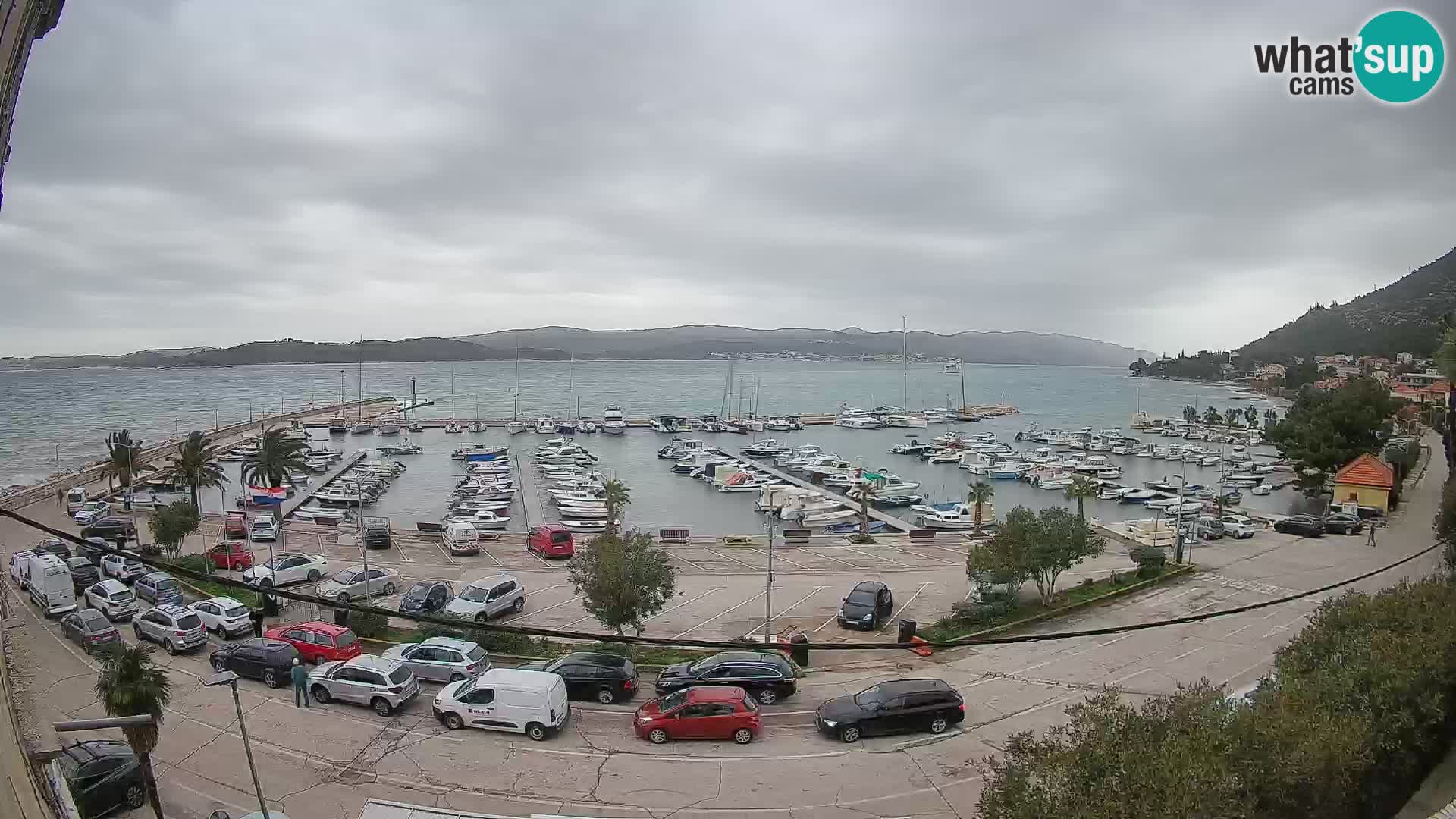 Web kamera Orebić Riva – Trajekt za Korčulu uživo