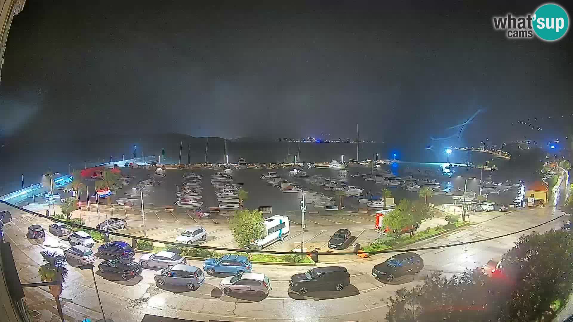 Webcam Orebić Riva – Ferry a Korčula en vivo