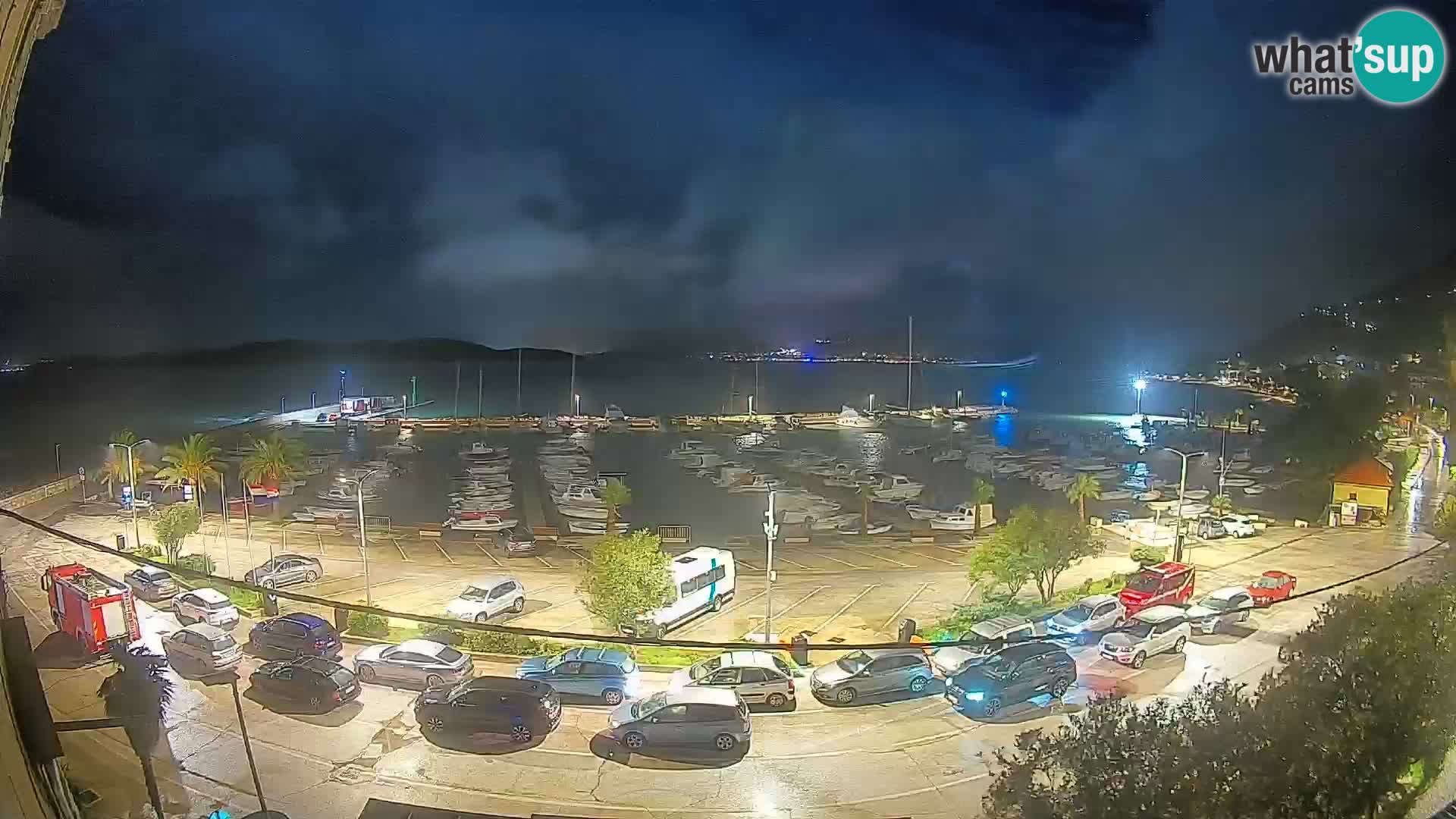 Spletna kamera Orebić Riva – Trajekt za Korčulo v živo