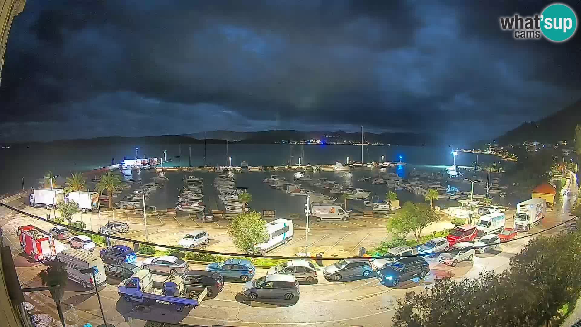 Webcam Orebić Riva – Ferry to Korčula Live