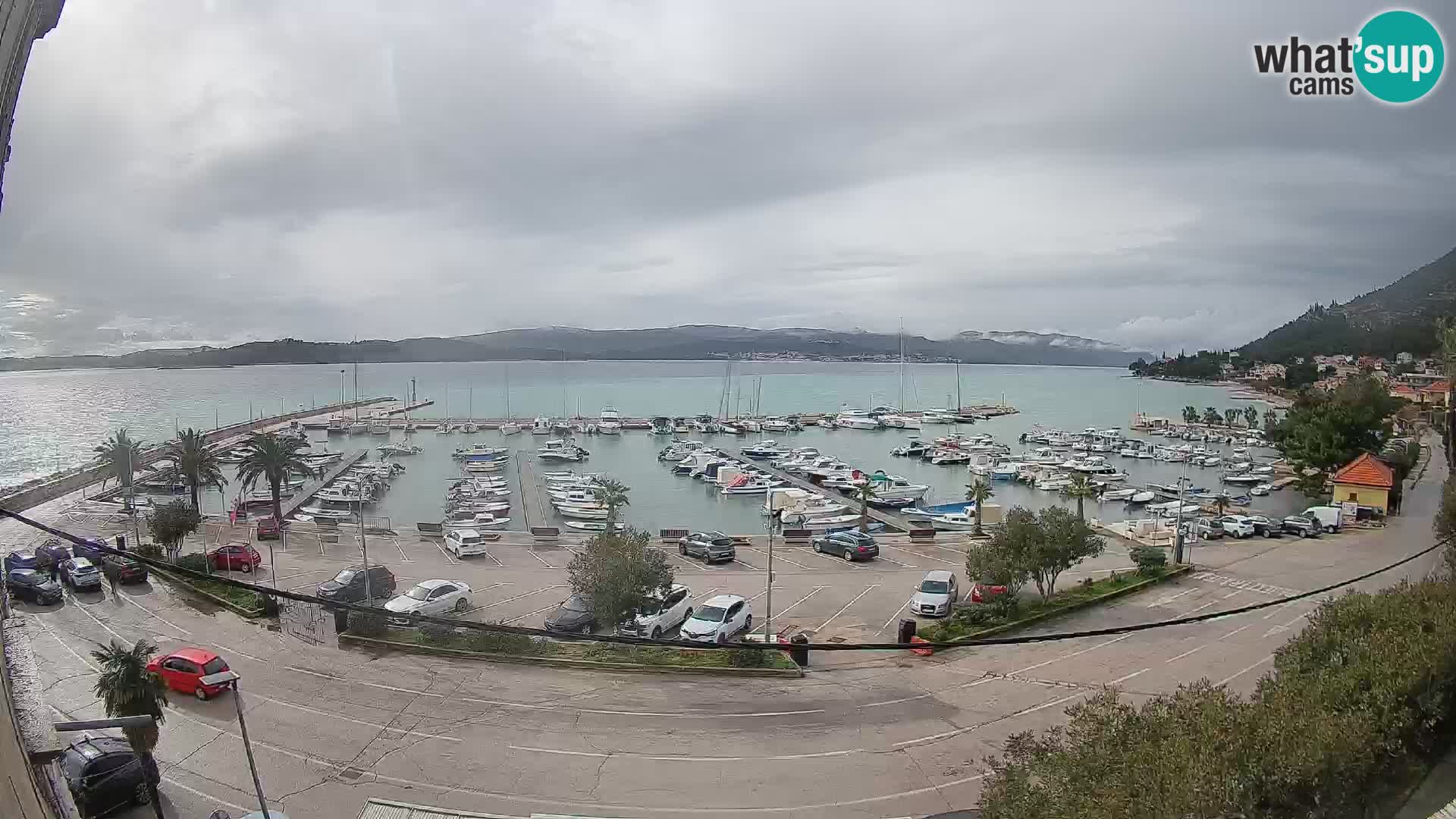 Web kamera Orebić Riva – Trajekt za Korčulu uživo