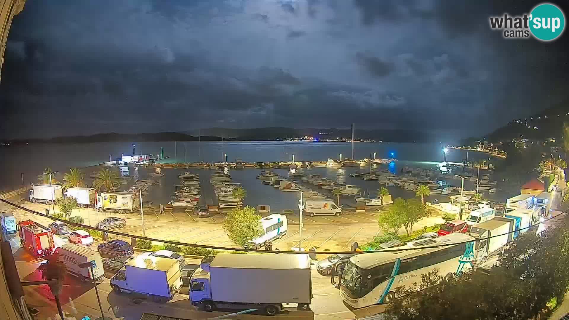 Webcam Orebić Riva – Ferry to Korčula Live