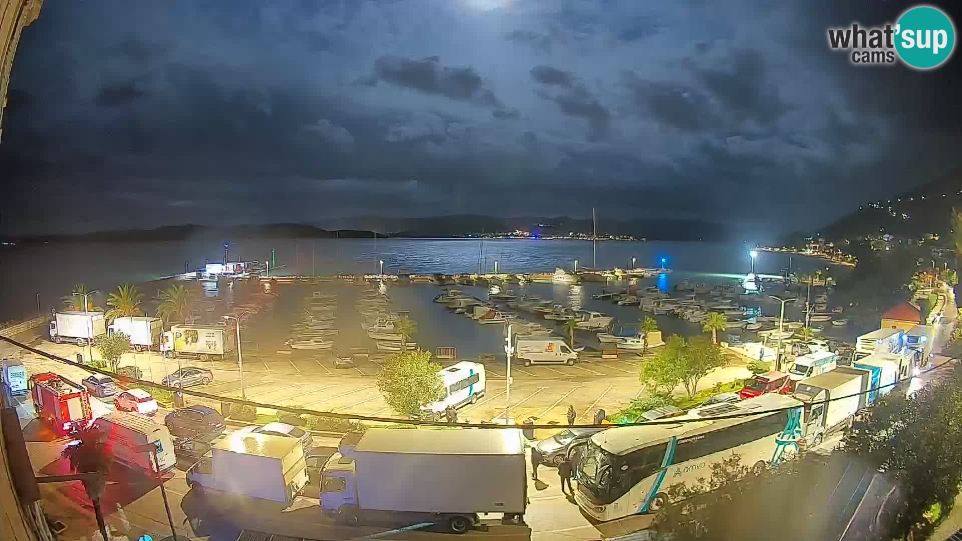 Webcam Orebić Riva – Ferry a Korčula en vivo