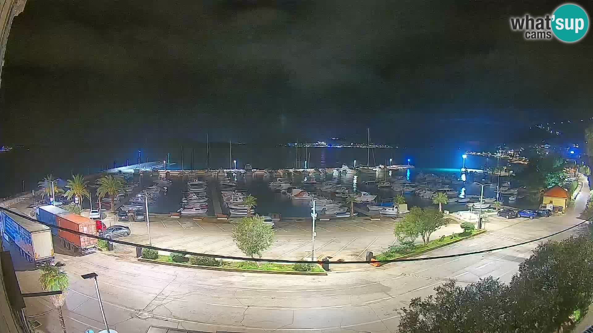 Webcam Orebić Riva – Ferry to Korčula Live