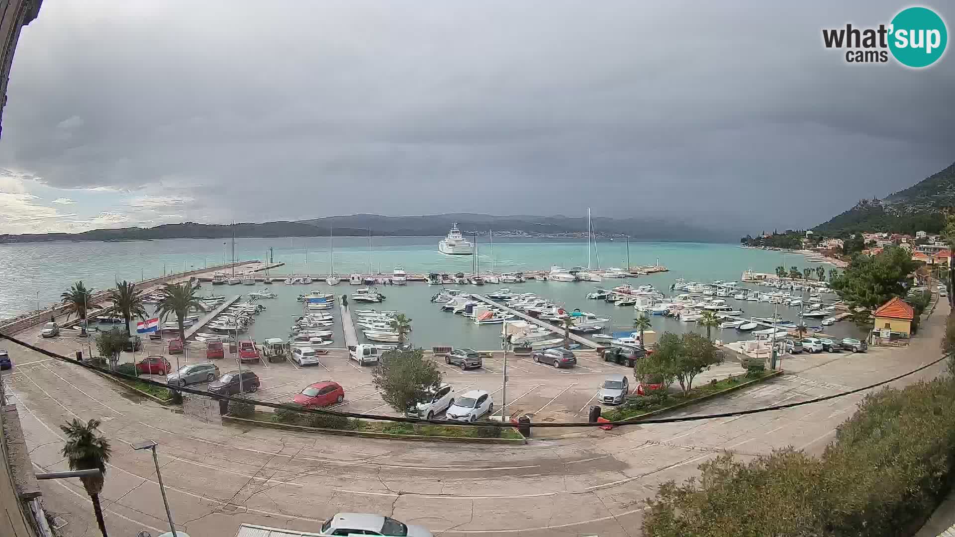 Webcam Orebić Riva – Ferry vers Korčula en direct