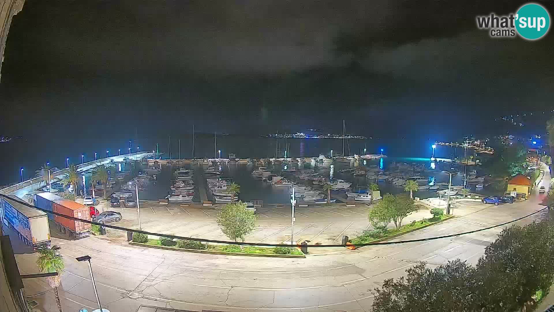 Webcam Orebić Riva – Ferry to Korčula Live