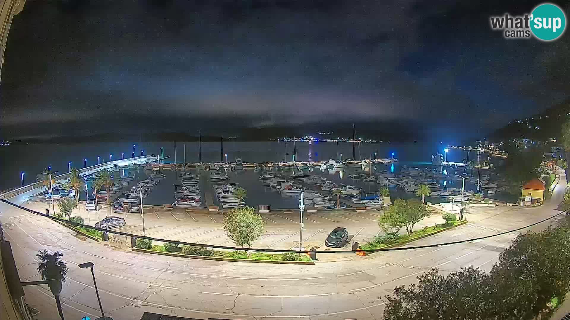 Webcam Orebić Riva – Ferry vers Korčula en direct