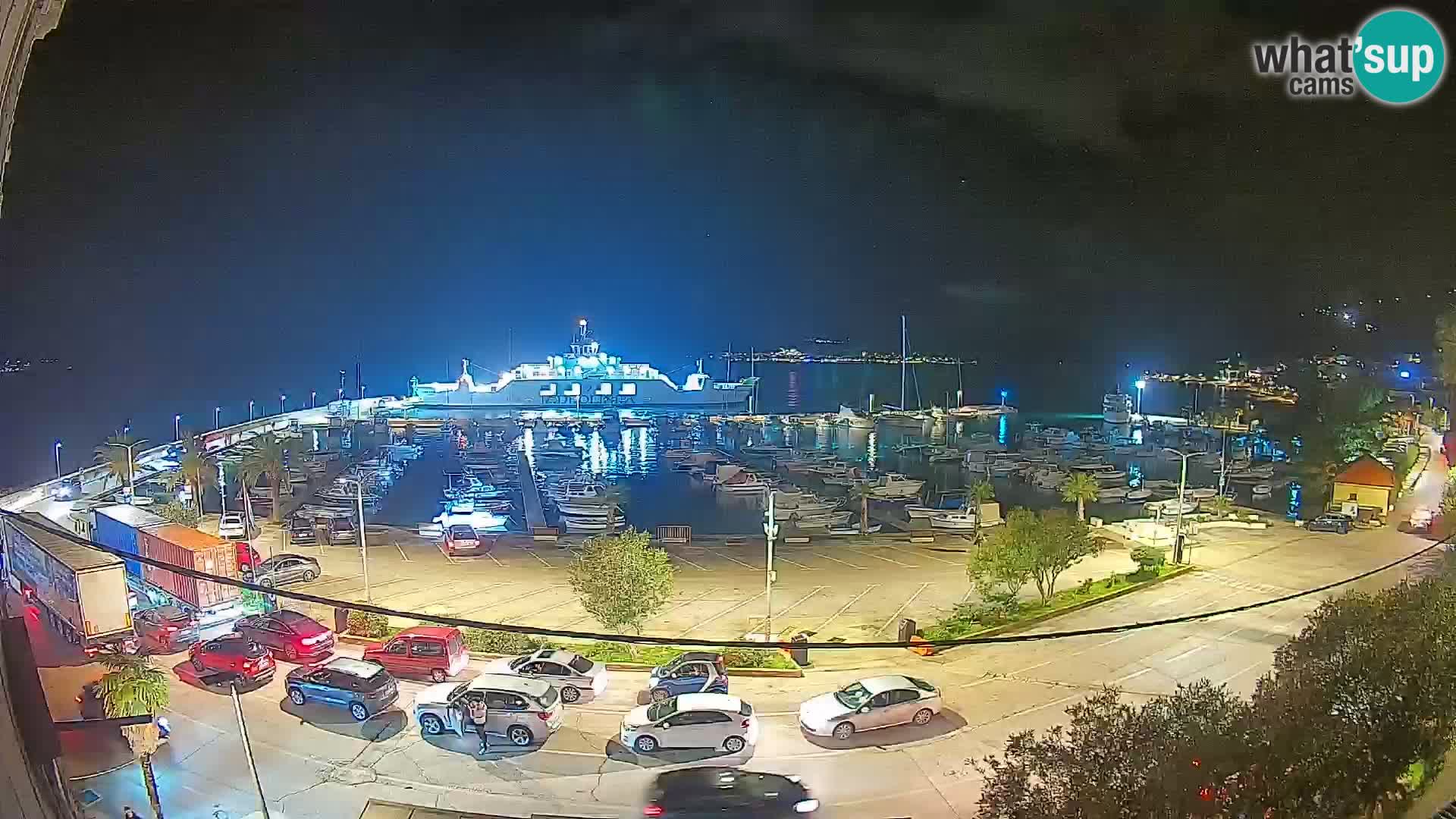 Webcam Orebić Riva – Ferry to Korčula Live