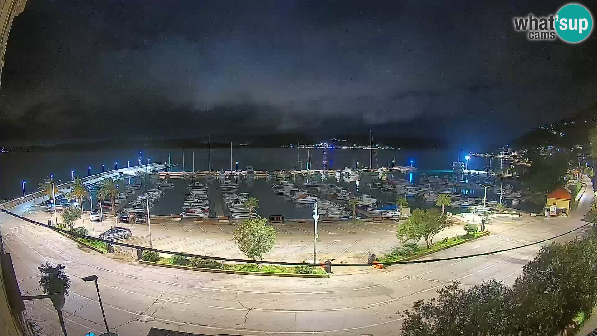 Webcam Orebić Riva – Ferry vers Korčula en direct