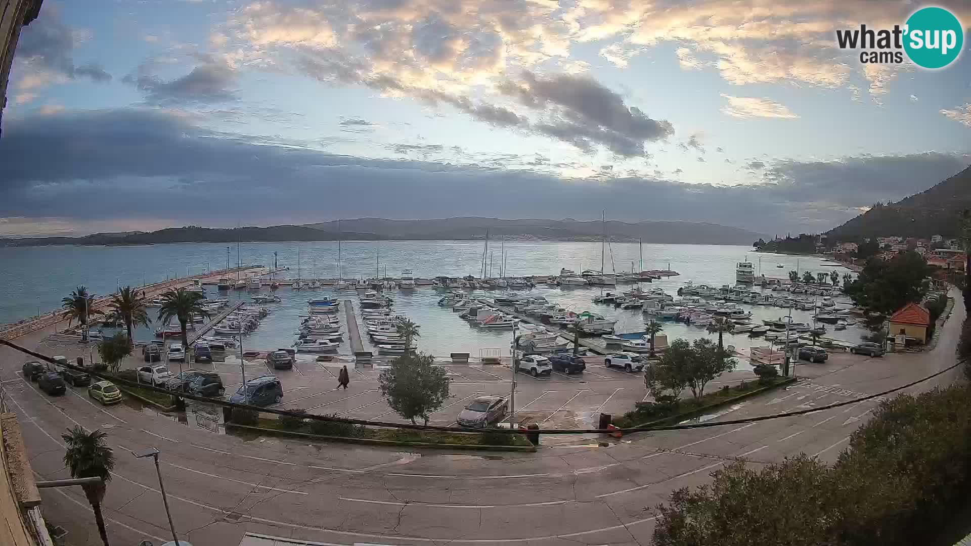 Webcam Orebić Riva – Ferry to Korčula Live