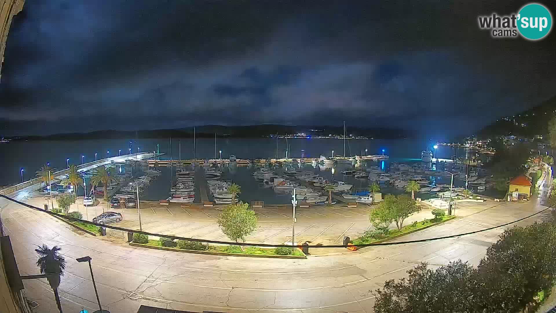 Webcam Orebić Riva – Ferry a Korčula en vivo