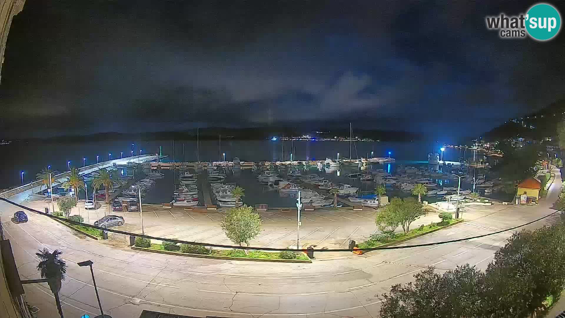 Webcam Orebić Riva – Ferry a Korčula en vivo
