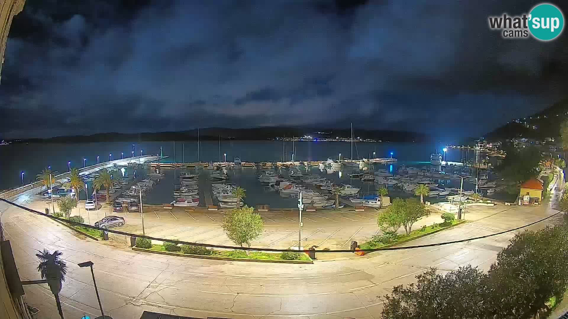 Webcam Orebić Riva – Ferry to Korčula Live