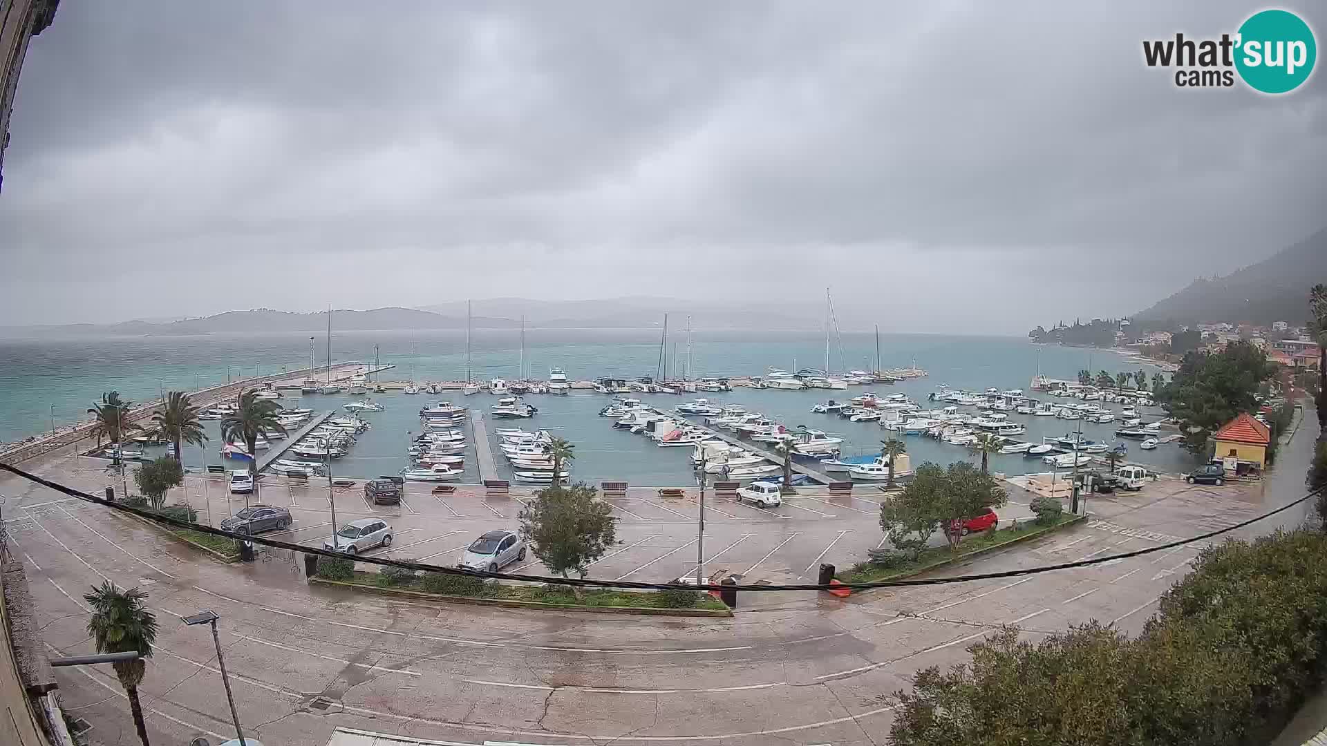 Webcam Orebić Riva – Ferry to Korčula Live