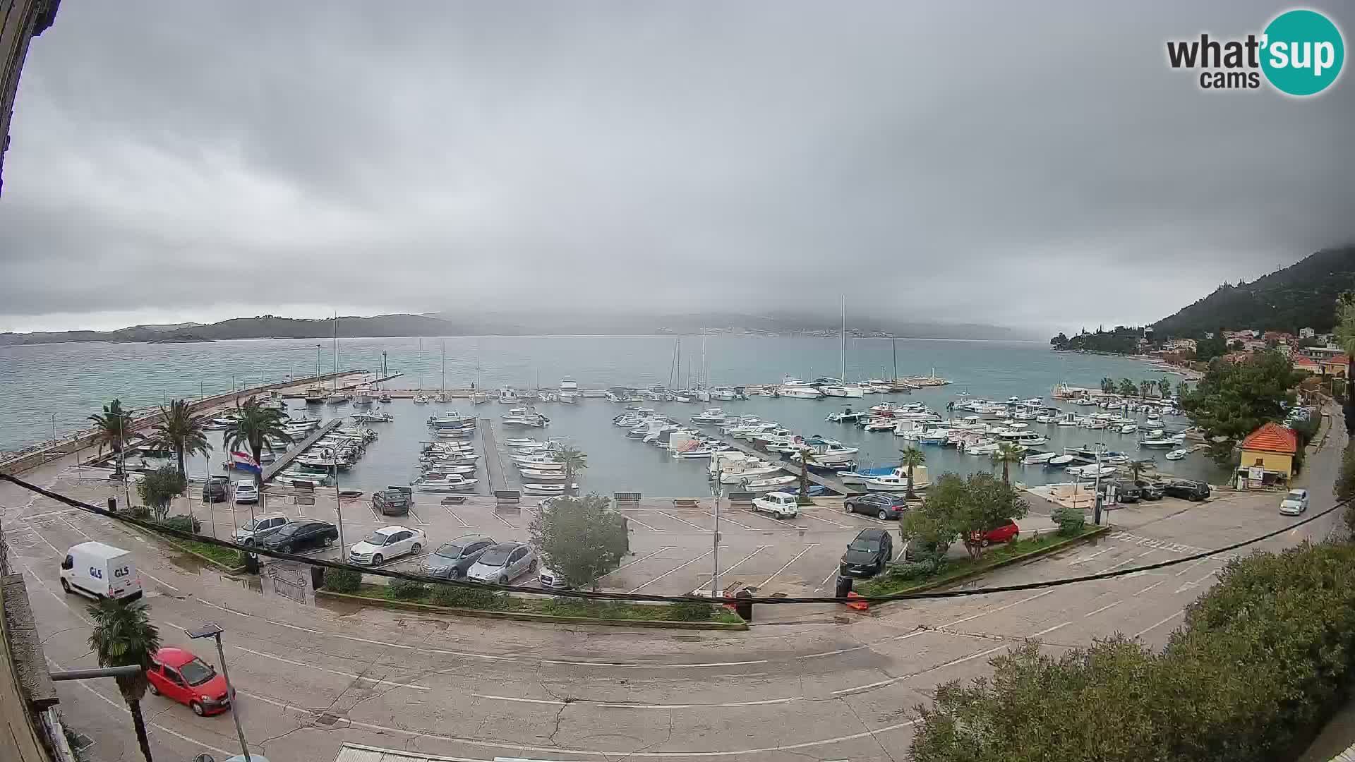 Webcam Orebić Riva – Ferry vers Korčula en direct