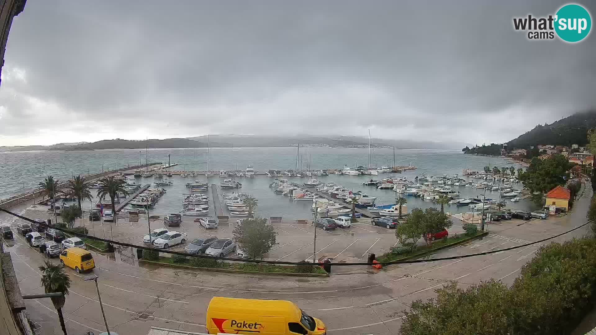 Webcam Orebić Riva – Ferry to Korčula Live