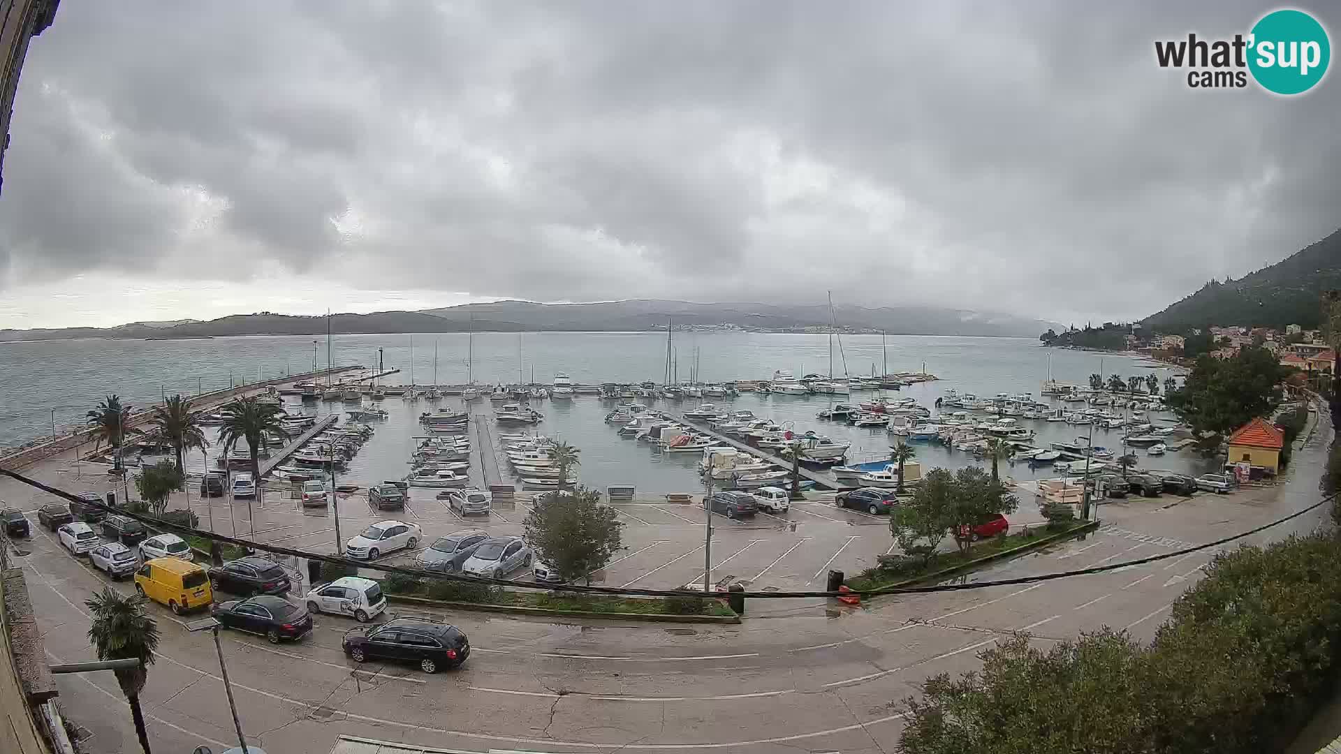 Webcam Orebić Riva – Ferry vers Korčula en direct