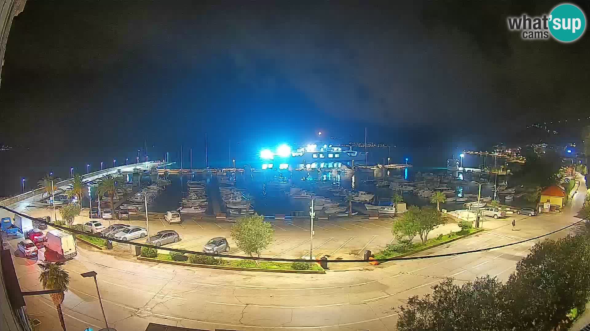 Webcam Orebić Riva – Ferry to Korčula Live