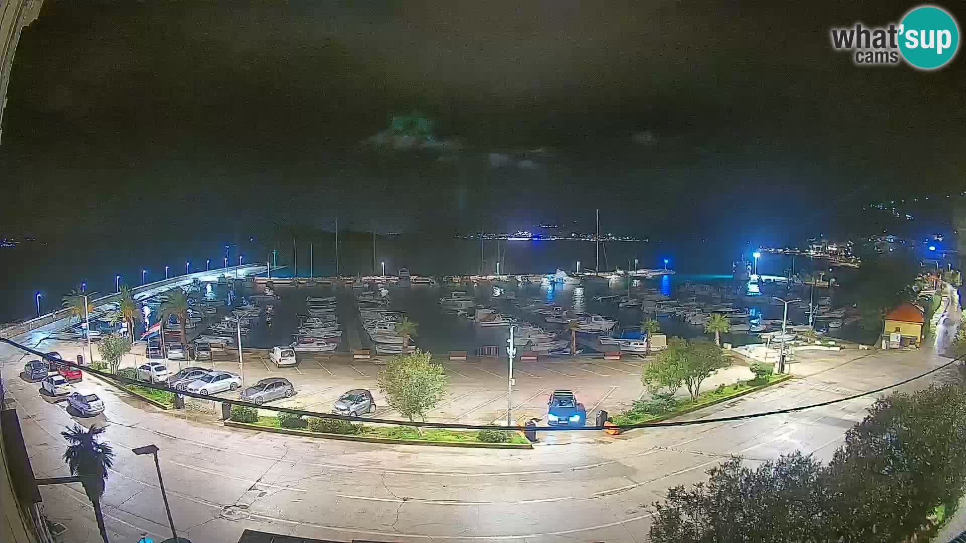 Webcam Orebić Riva – Ferry a Korčula en vivo