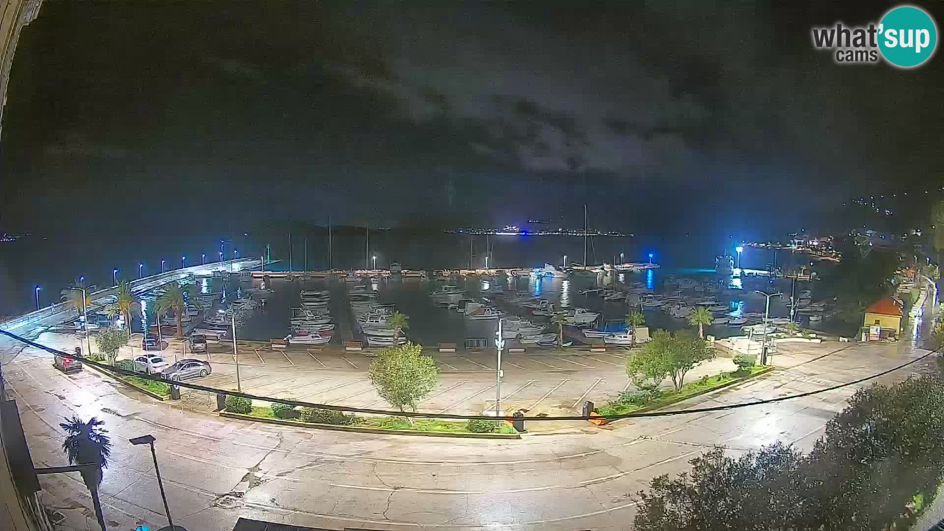 Webcam Orebić Riva – Ferry vers Korčula en direct
