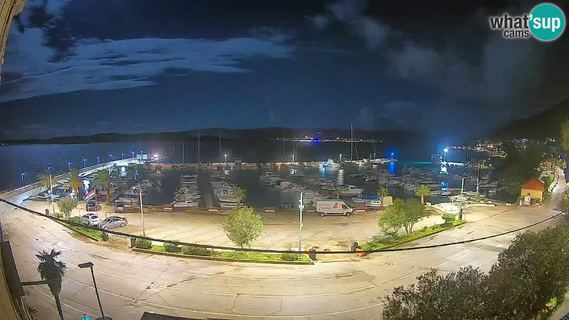 Webcam Orebić Riva – Ferry to Korčula Live