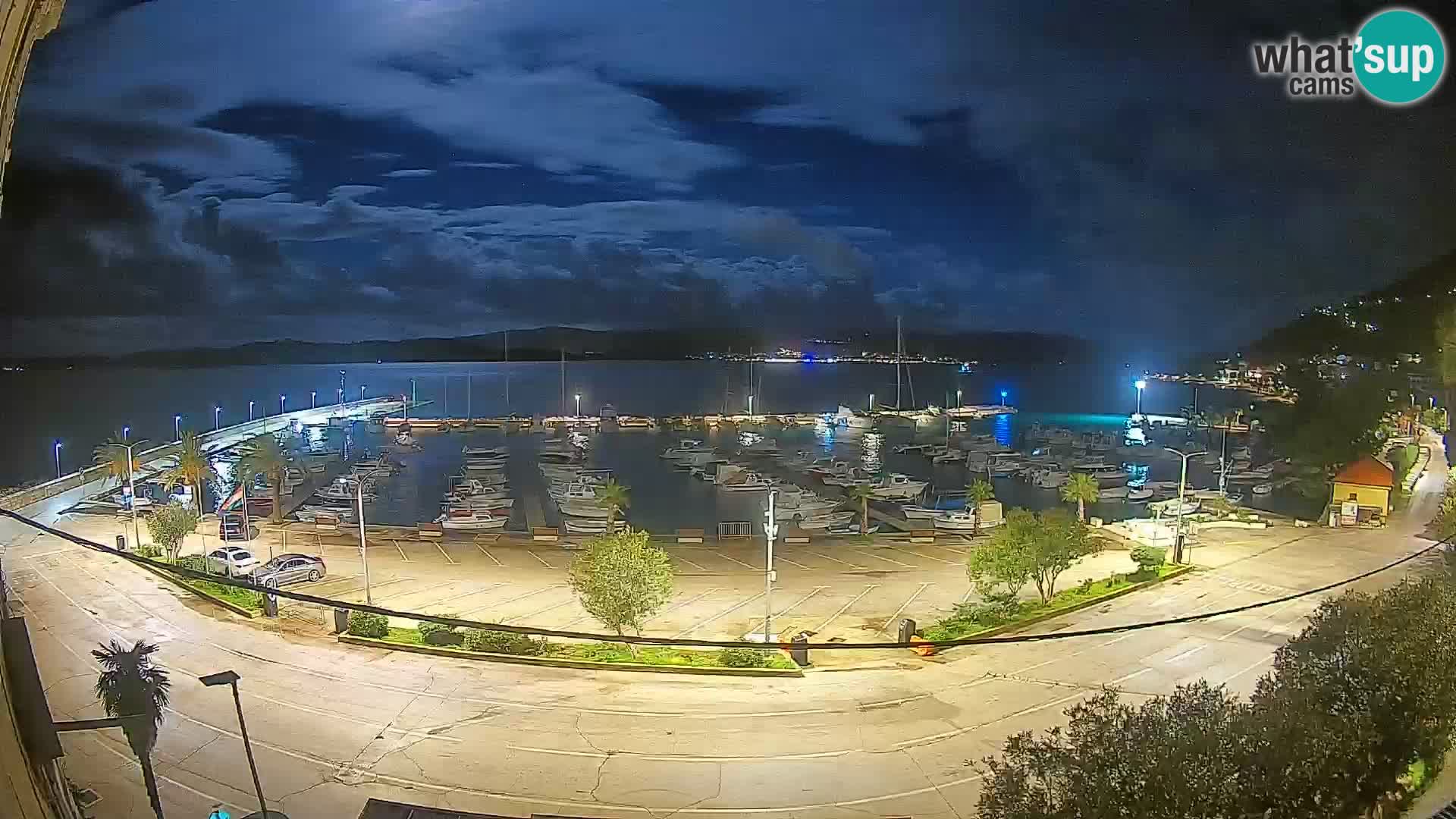 Webcam Orebić Uferpromenade – Fähre nach Korčula Live