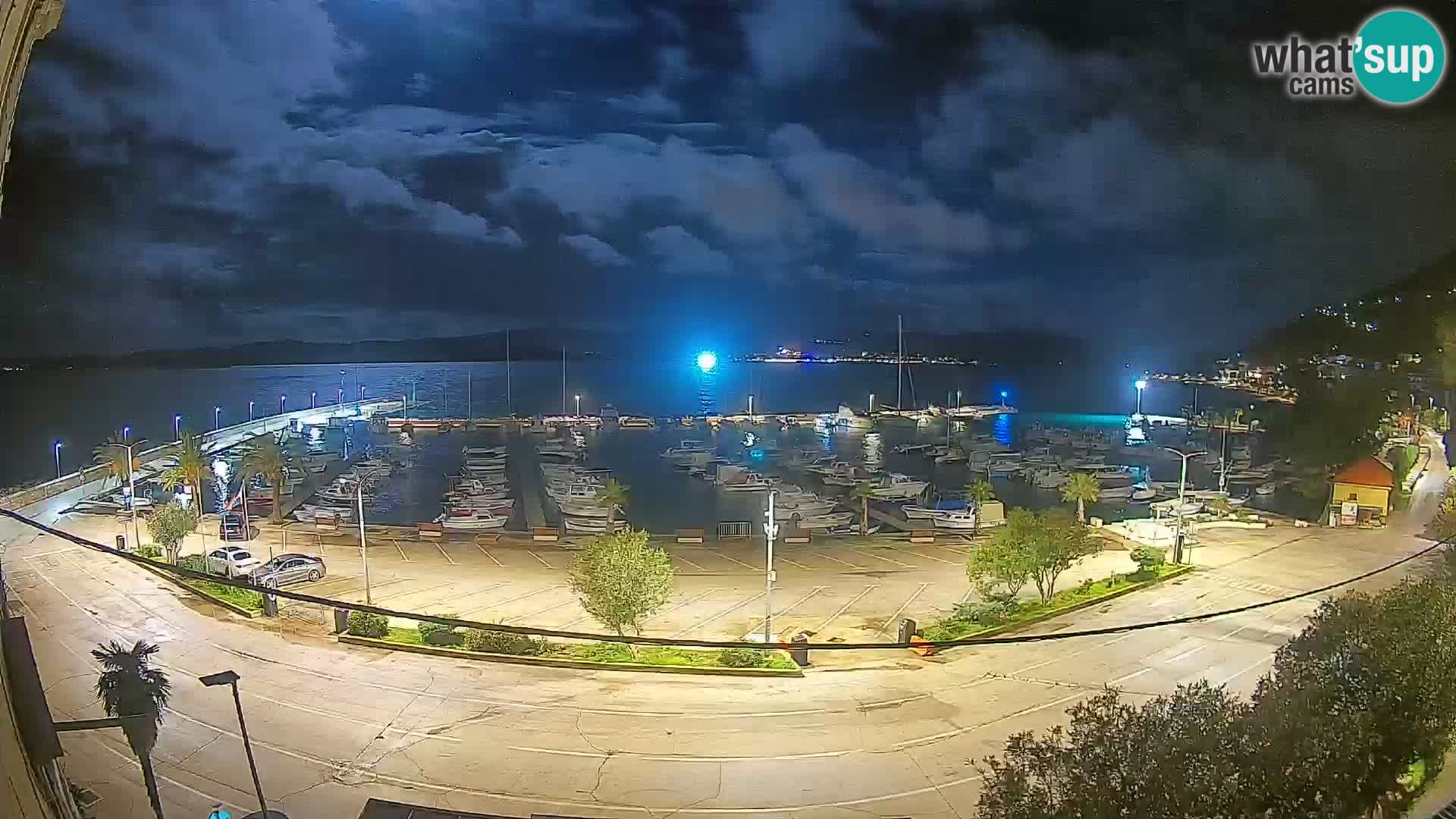 Webcam Orebić Riva – Ferry to Korčula Live